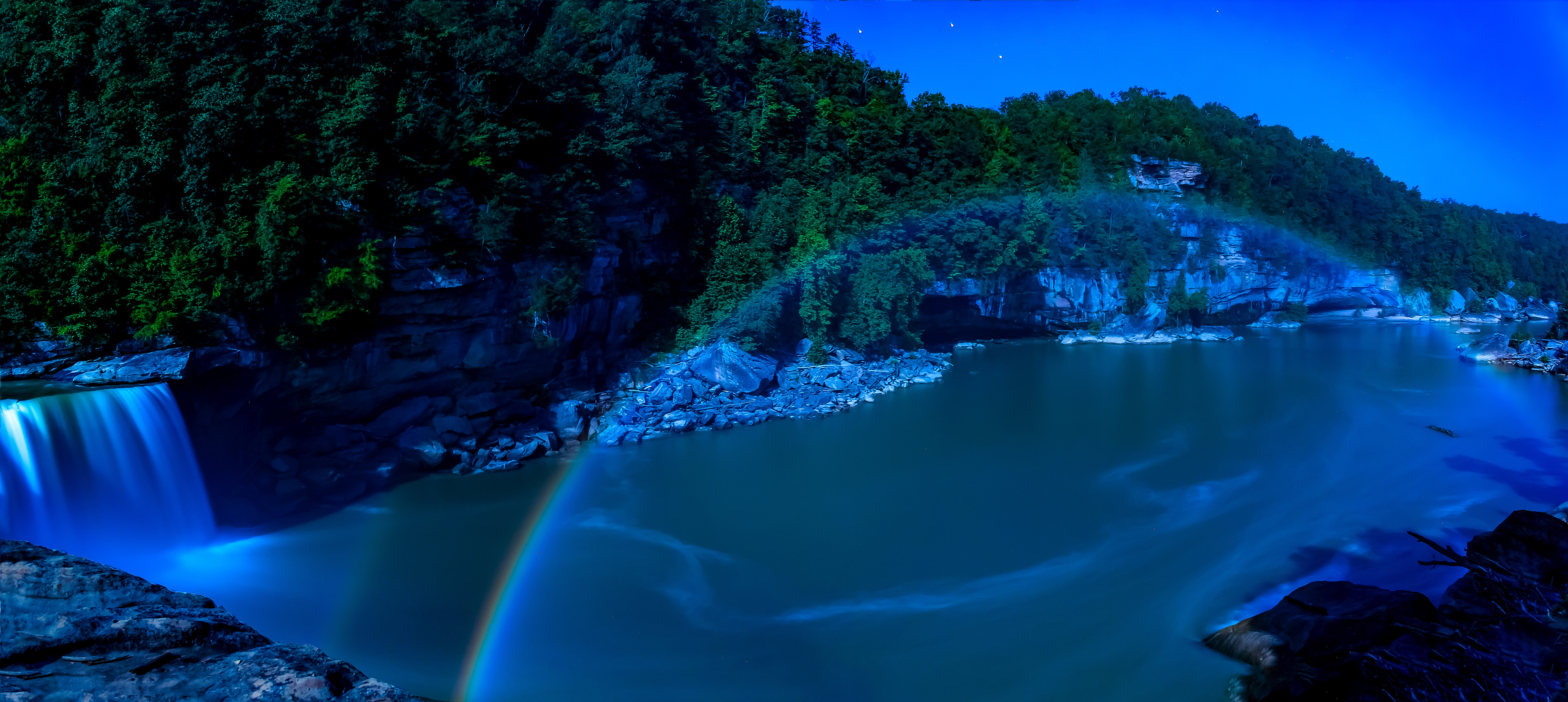 Cumberland Falls Double Moonbow