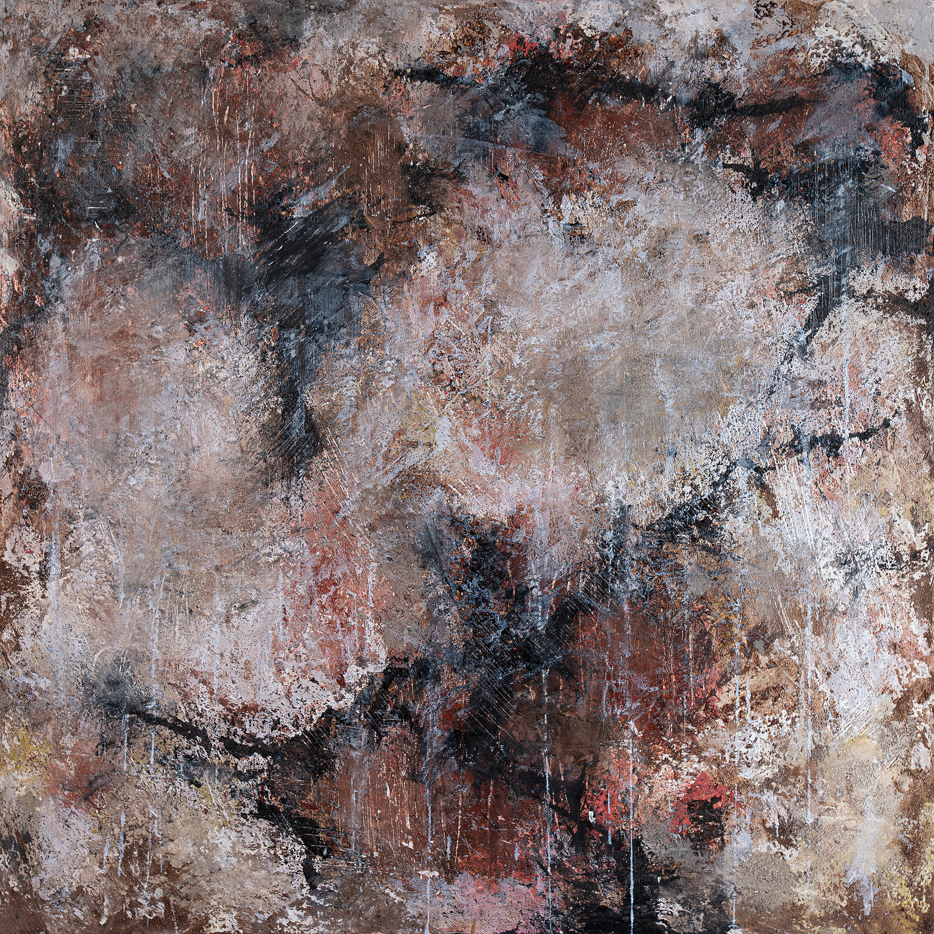 Via Camerina, 60cm x 60cm, Acrylics on Canvas