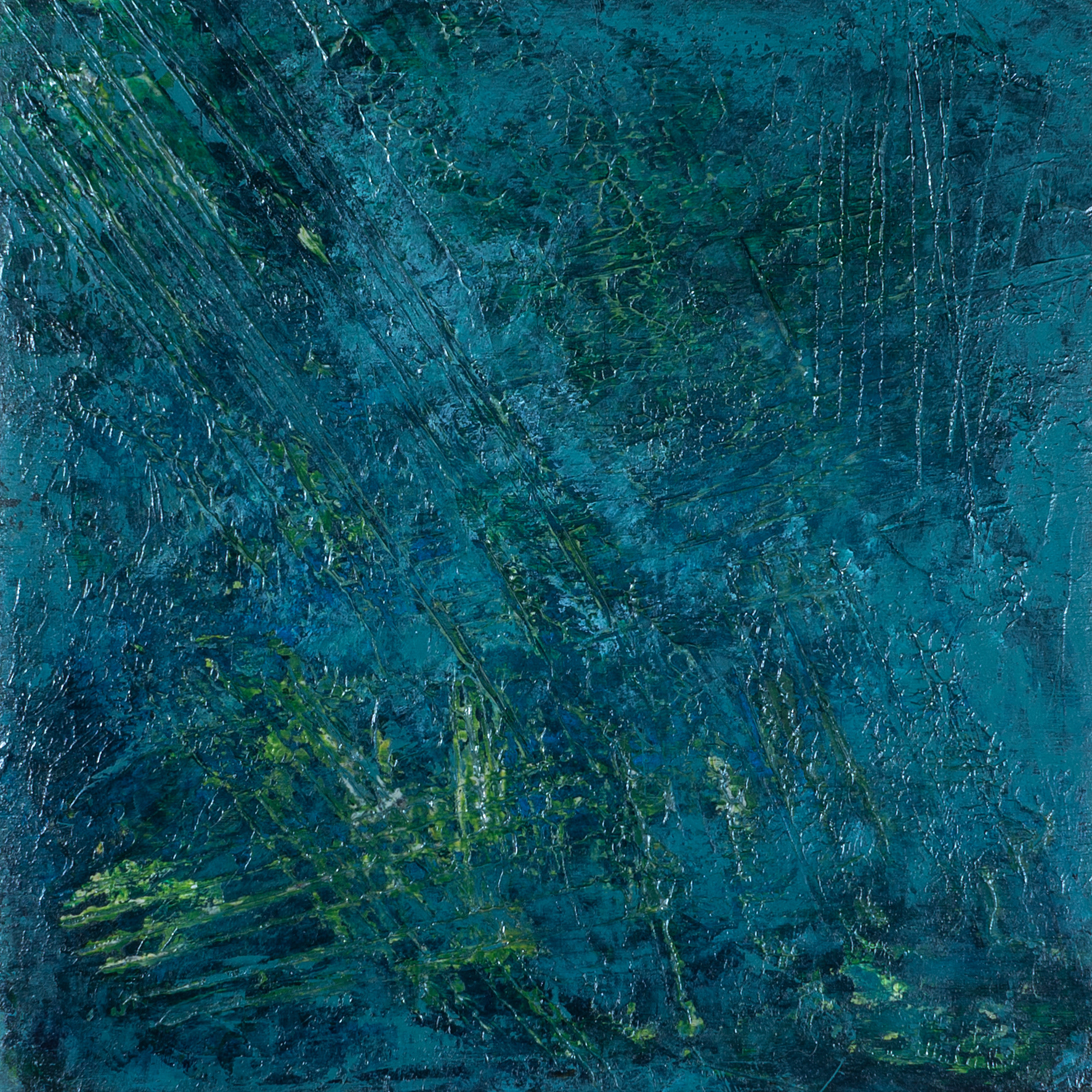 Untitled, 25cm x 25cm, Acrylics on Wood Panel