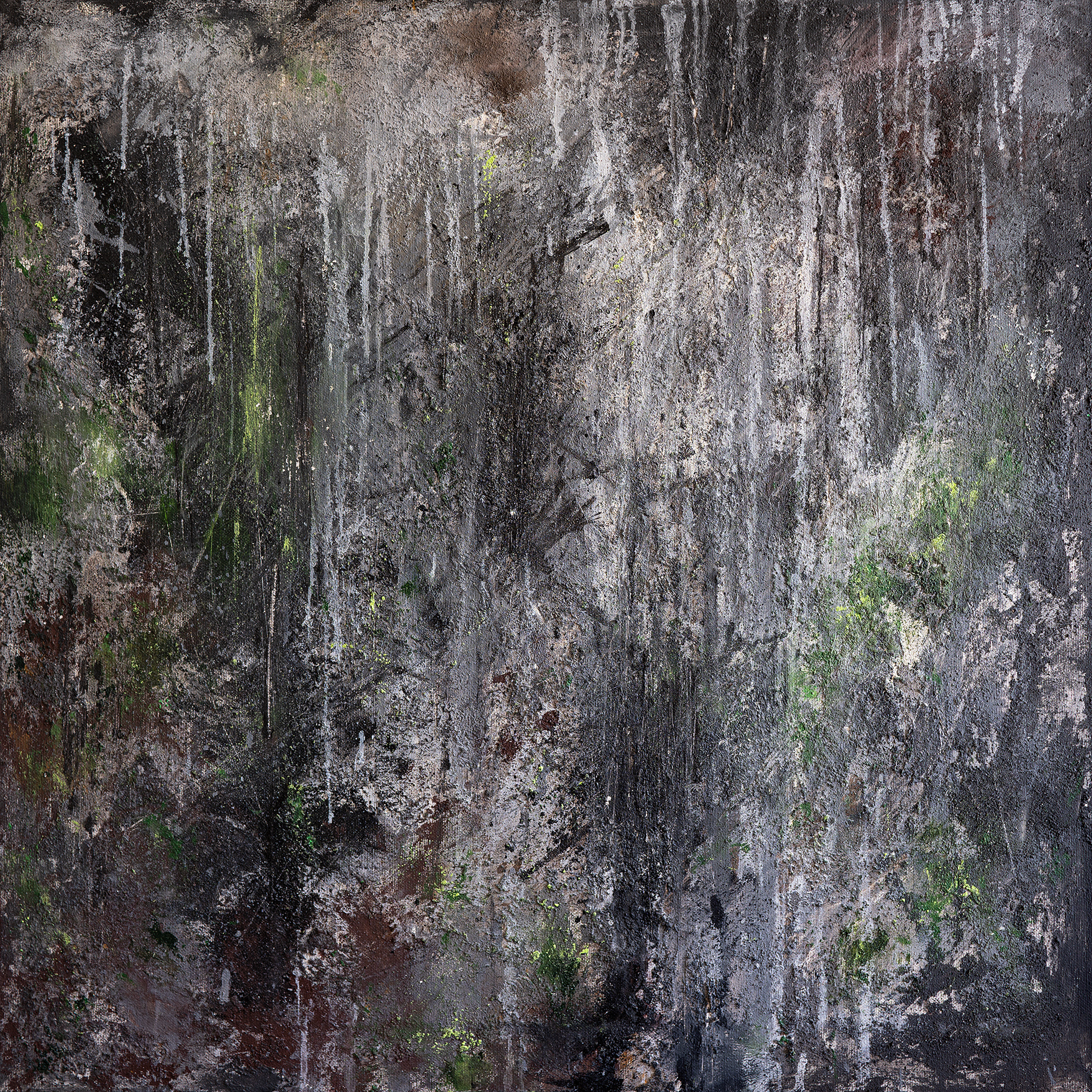 Via Carruba, 60cm x 60cm, Acrylics on Canvas