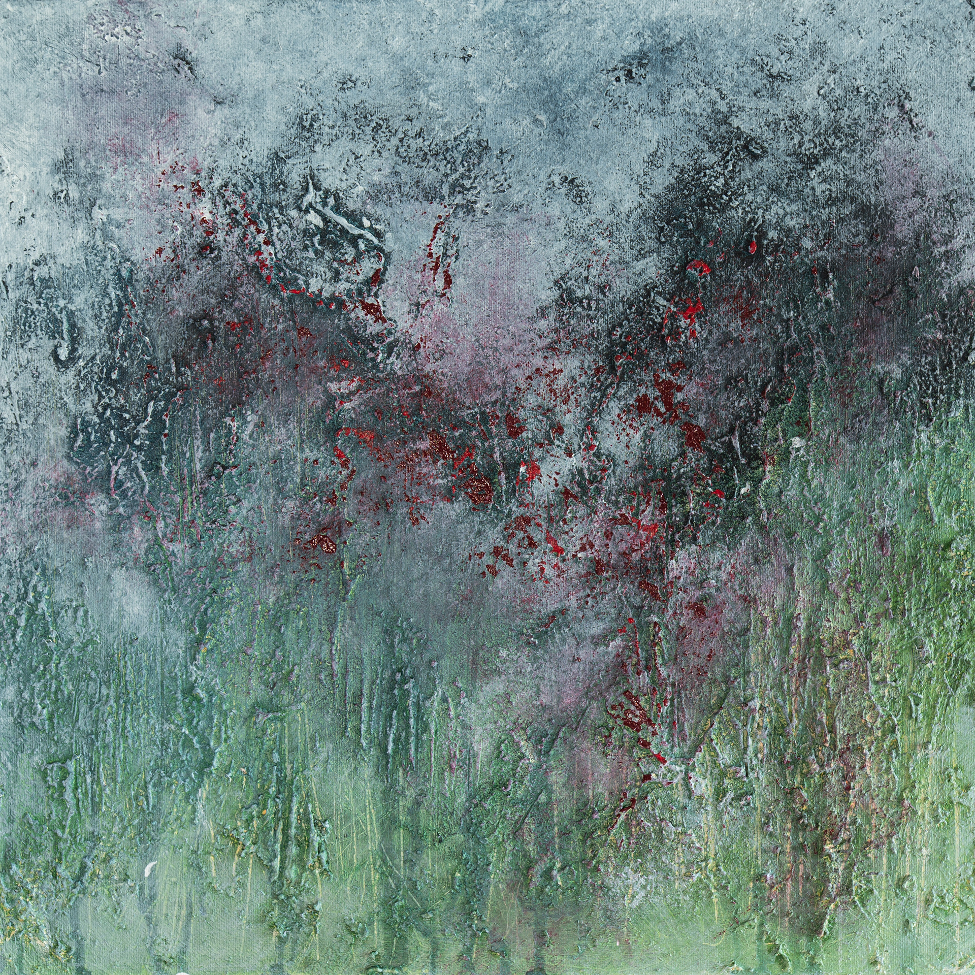 Untitled, 60cm x 60cm, Acrylics on Canvas