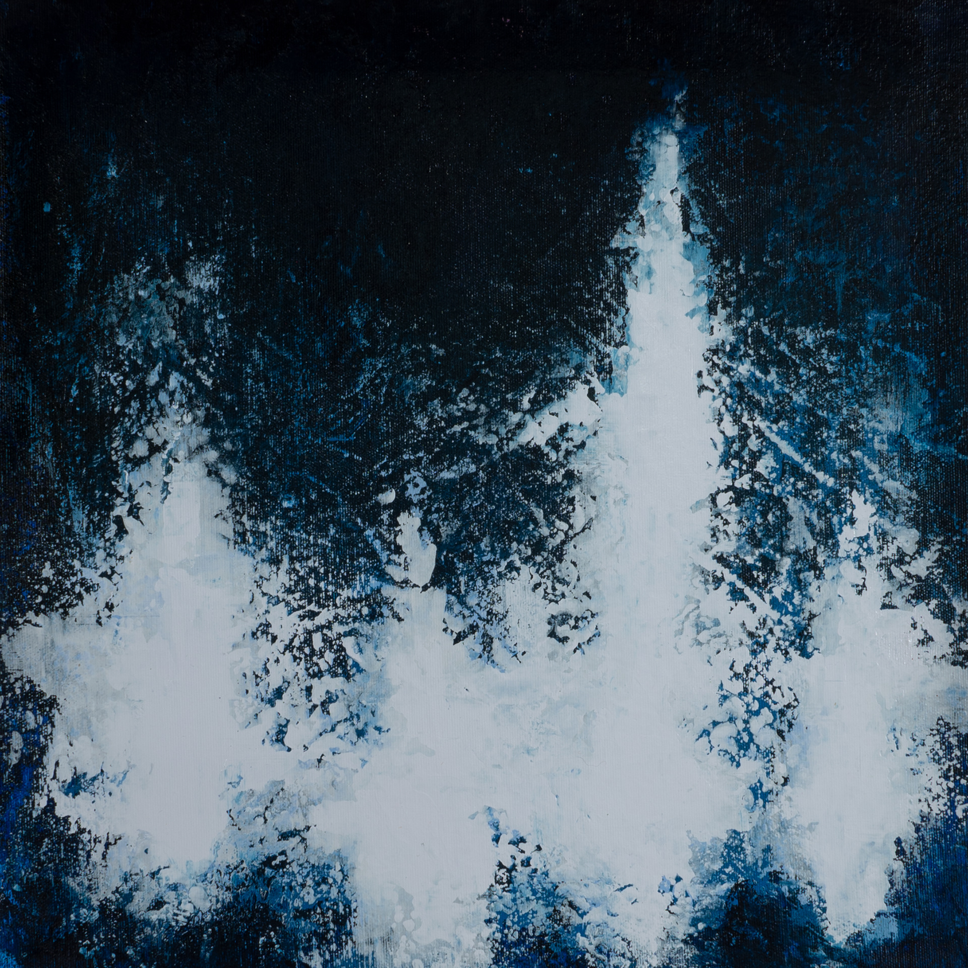 Visions of Manes, 60cm x 60cm, Acrylics on Canvas