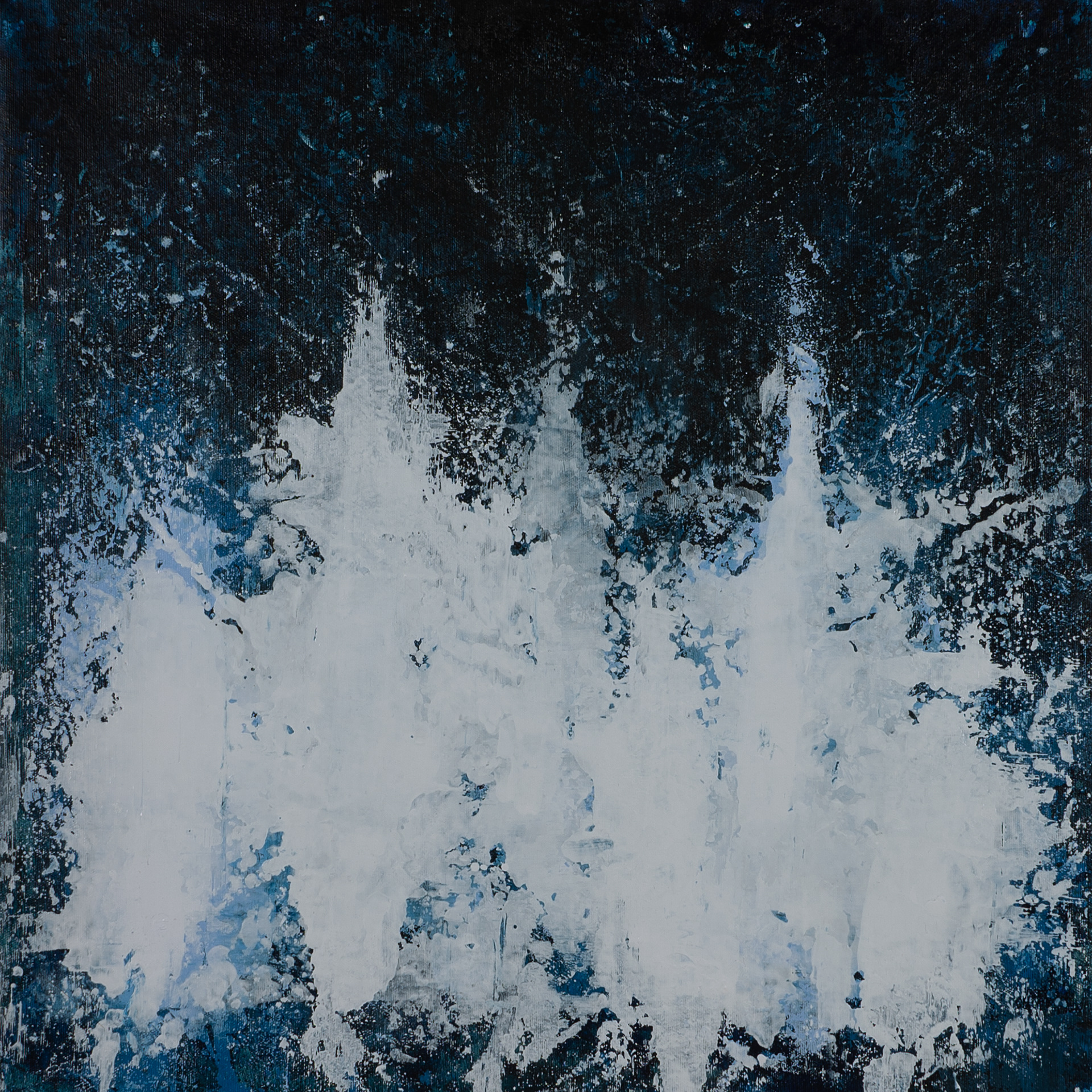 Visions of Manes, 60cm x 60cm, Acrylics on Canvas