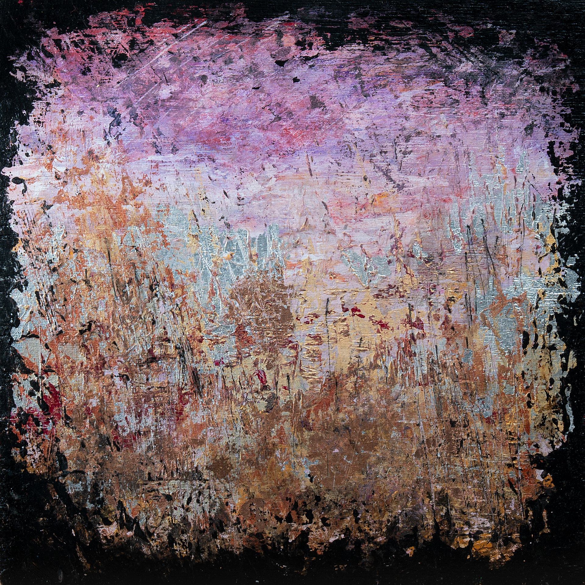 Diomira, 25cm x 25cm, Acrylics on Wood Panel