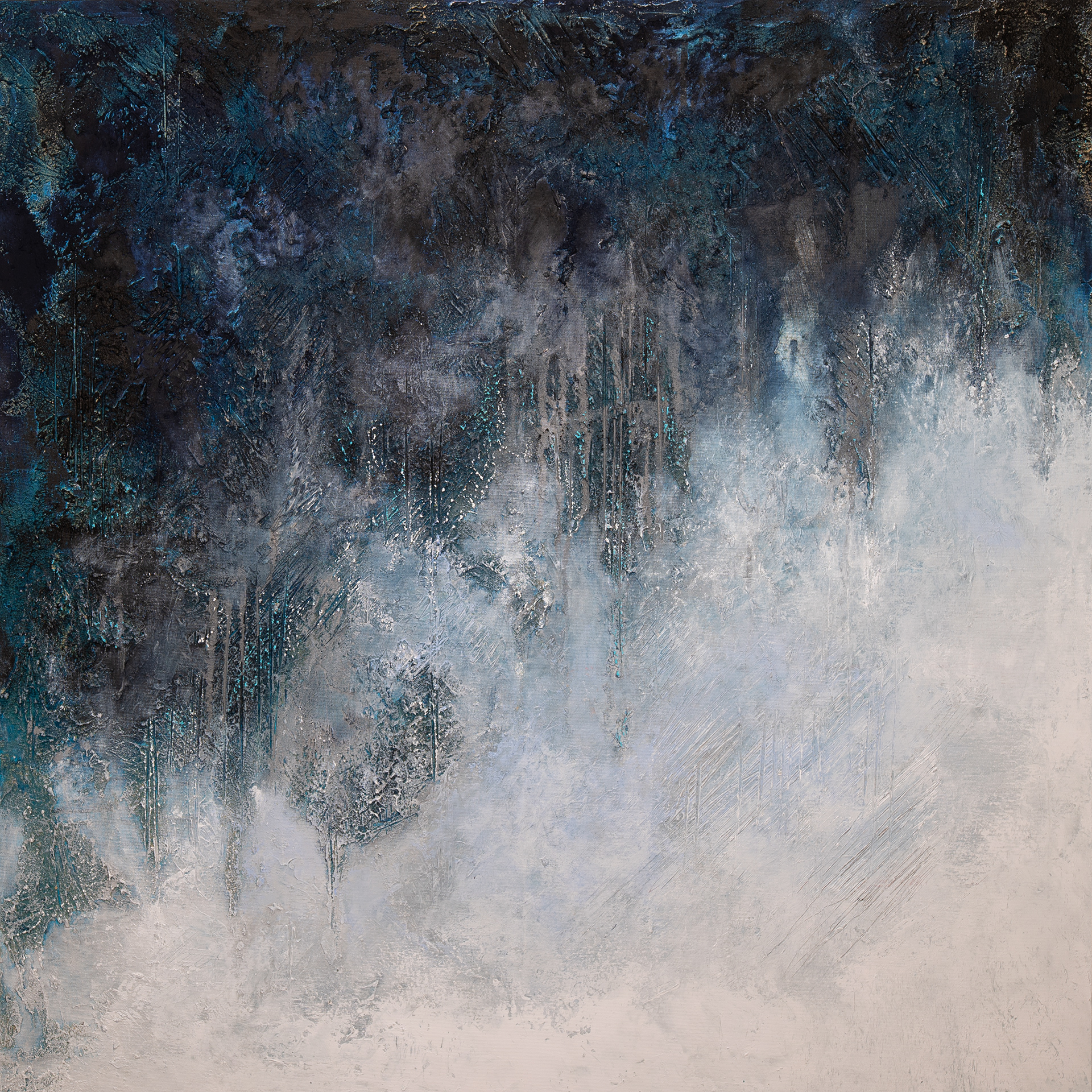 Oram, 90cm x 90cm, Acrylics on Canvas