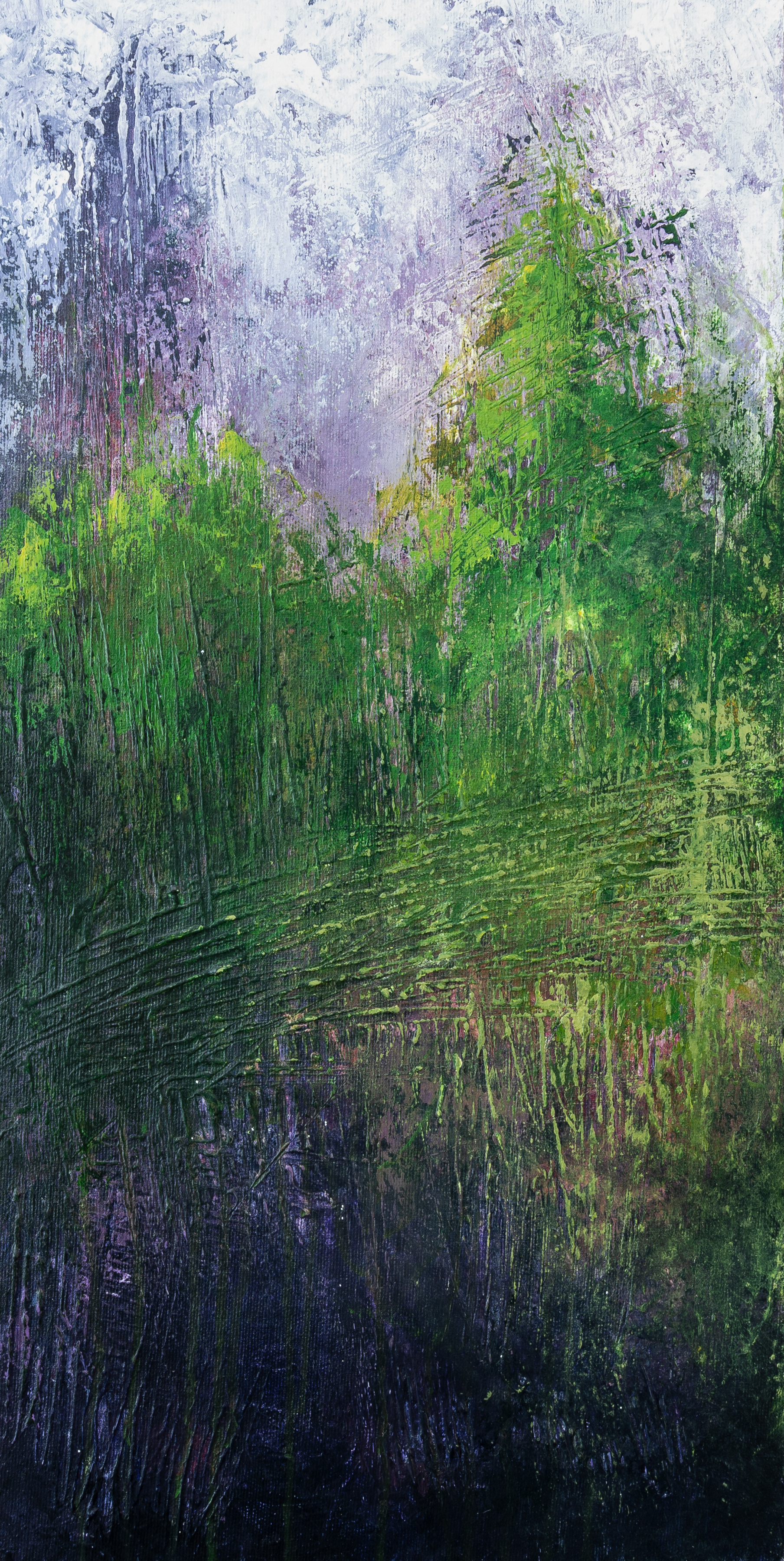 untitled, 30cm x 60cm, Acrylics on Canvas