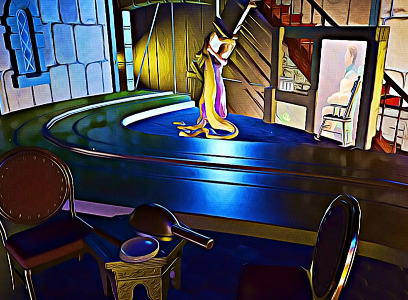 Tangled Dark Ride #1- Digital Set Mockup (2024)