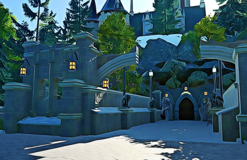 Enchanted Castle- Digital Set Mockup (2023)