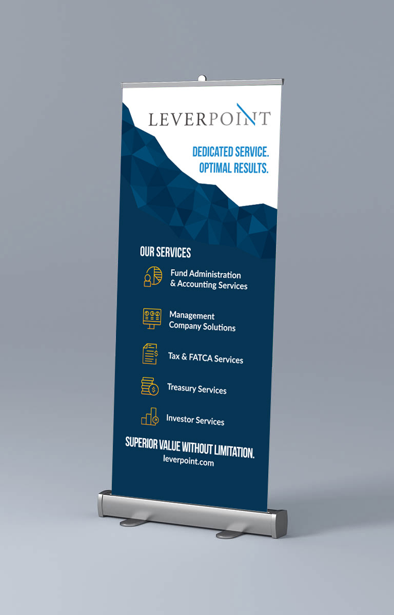 Leverpoint Vertical Tall Banner