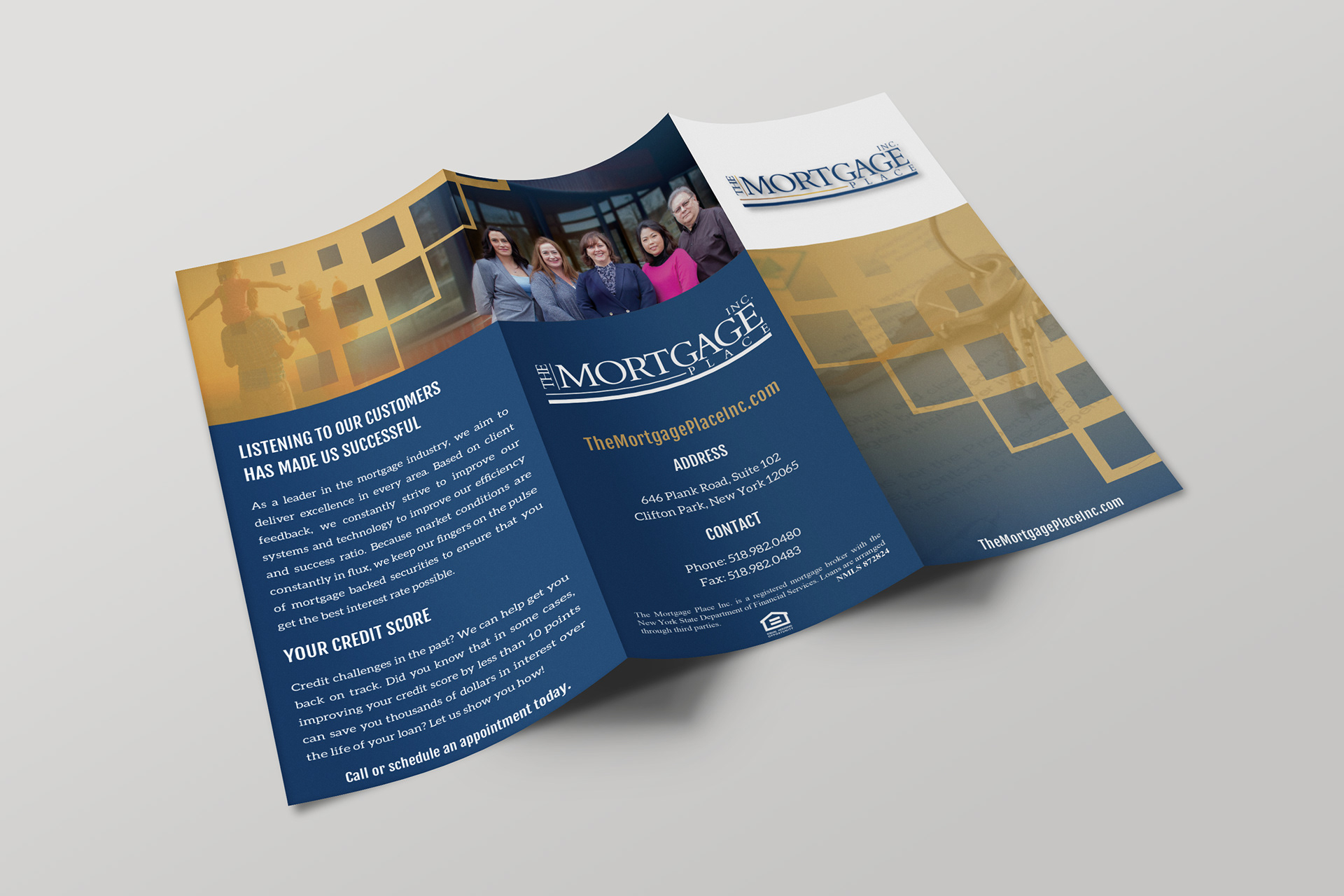 The Mortgage Place Brochure Exterior