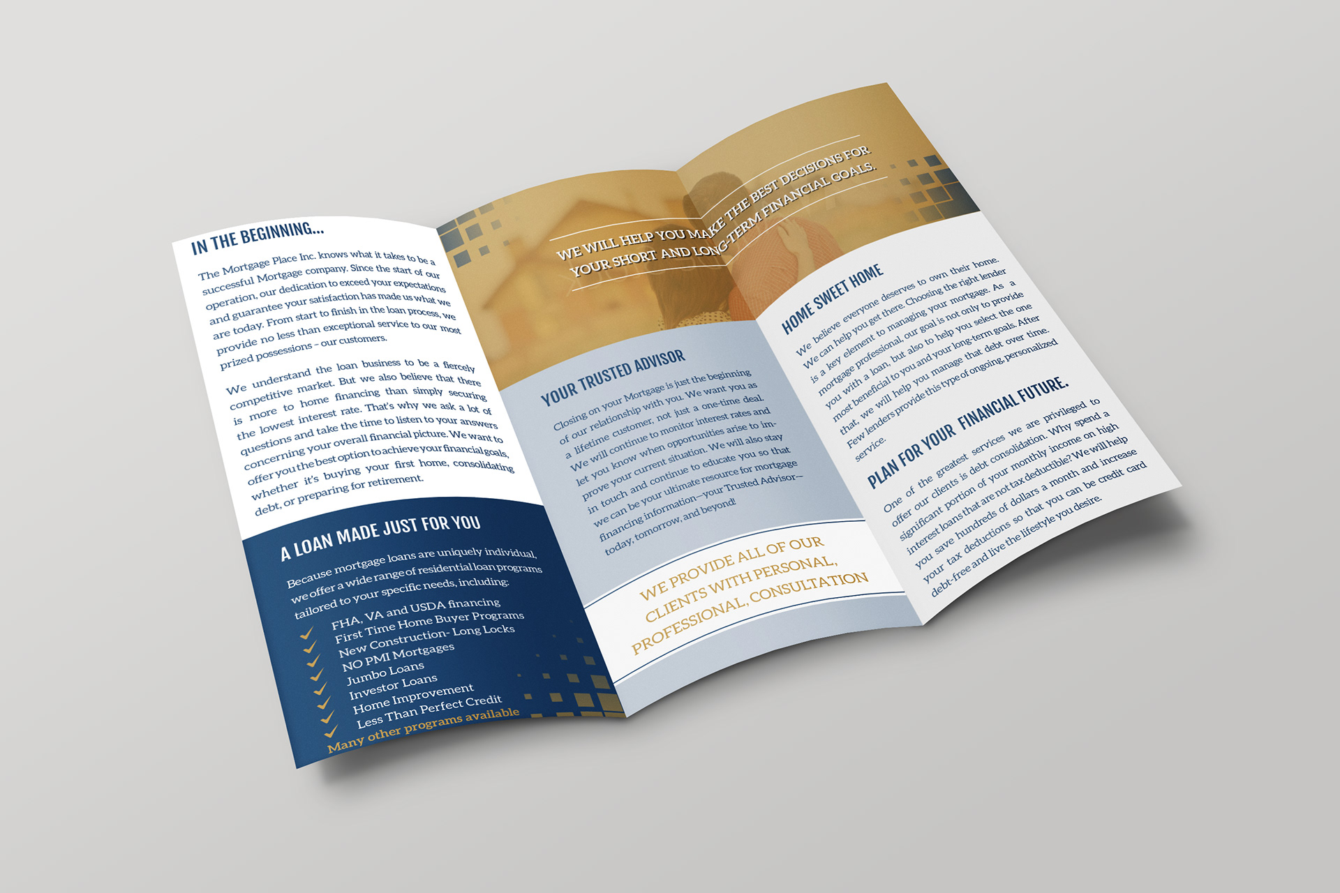 The Mortgage Place Brochure Interior