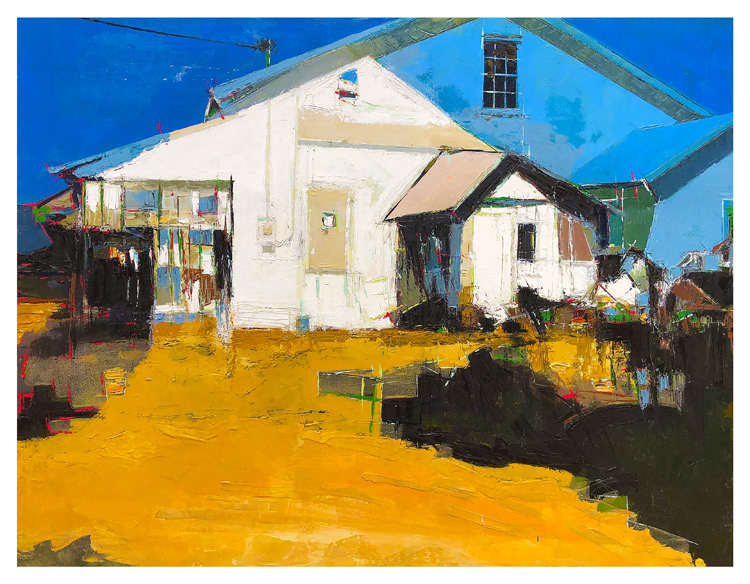 Mayport Seafood Oil 54 x 40 $1500.00