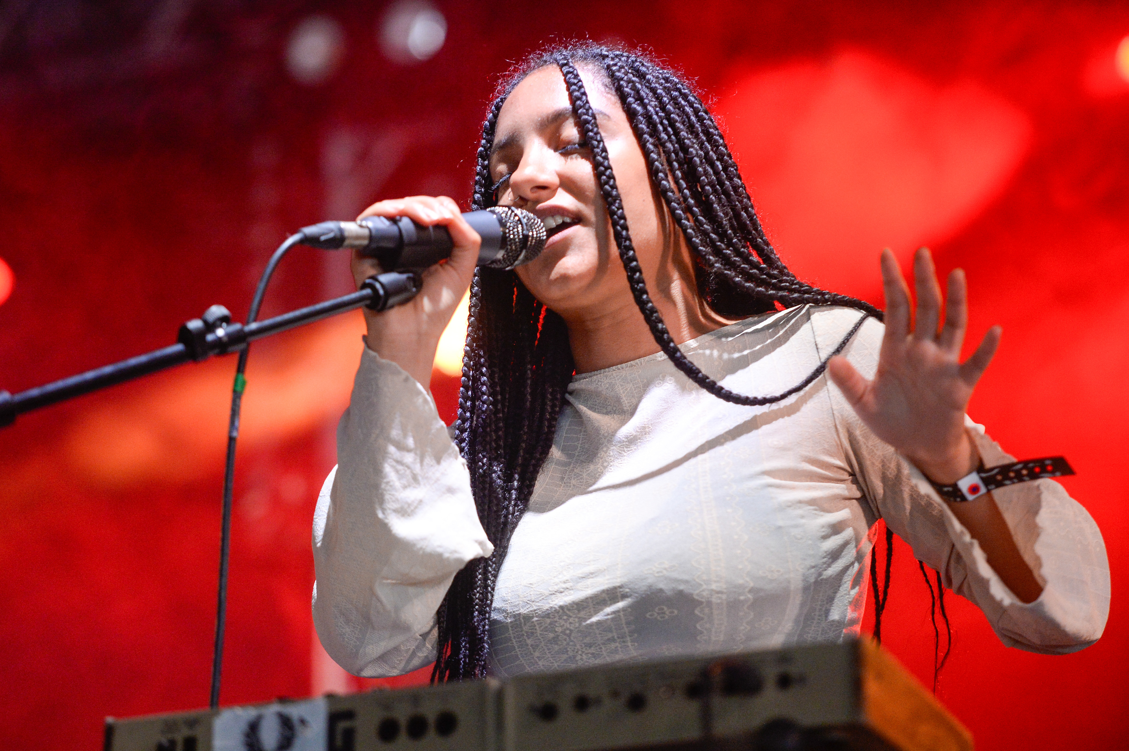English Teacher perform at Tramlines 2024