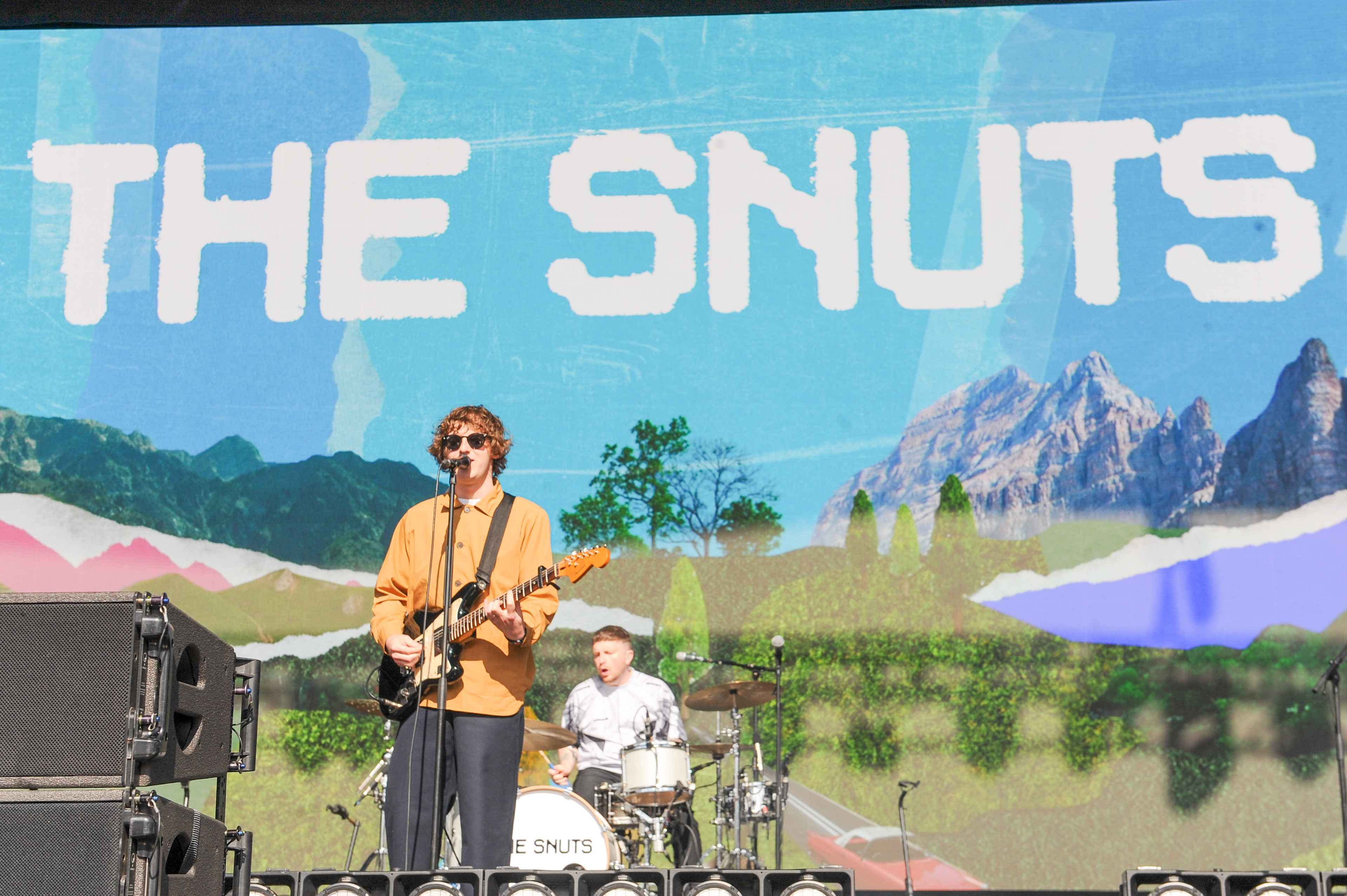 The Snuts perform at Tramlines 2024