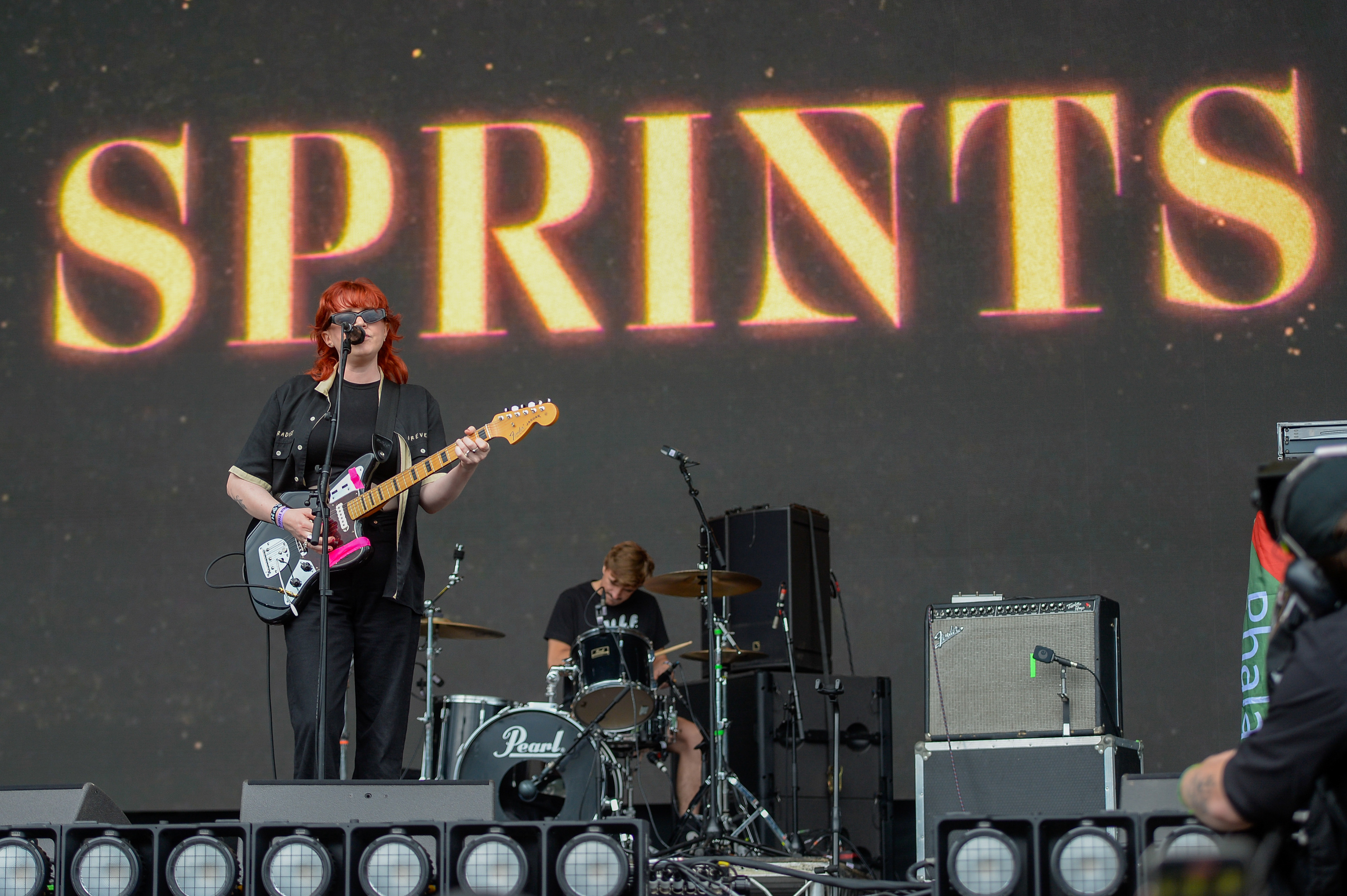 Sprints perform at Tramlines 2024