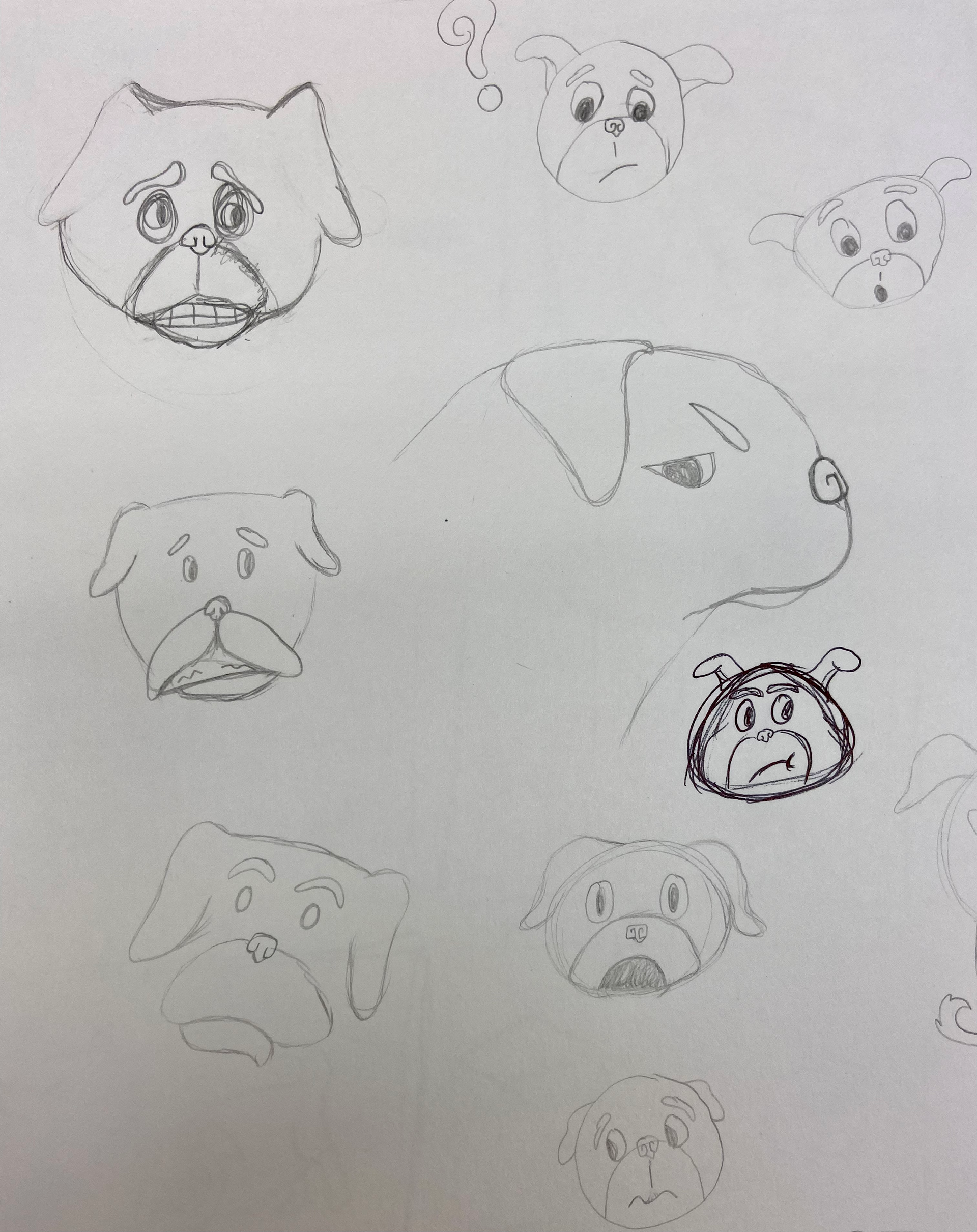 Facial Sketches #1