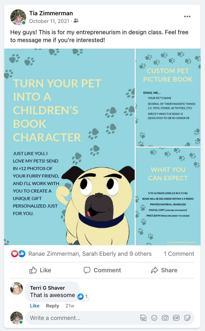Facebook Post