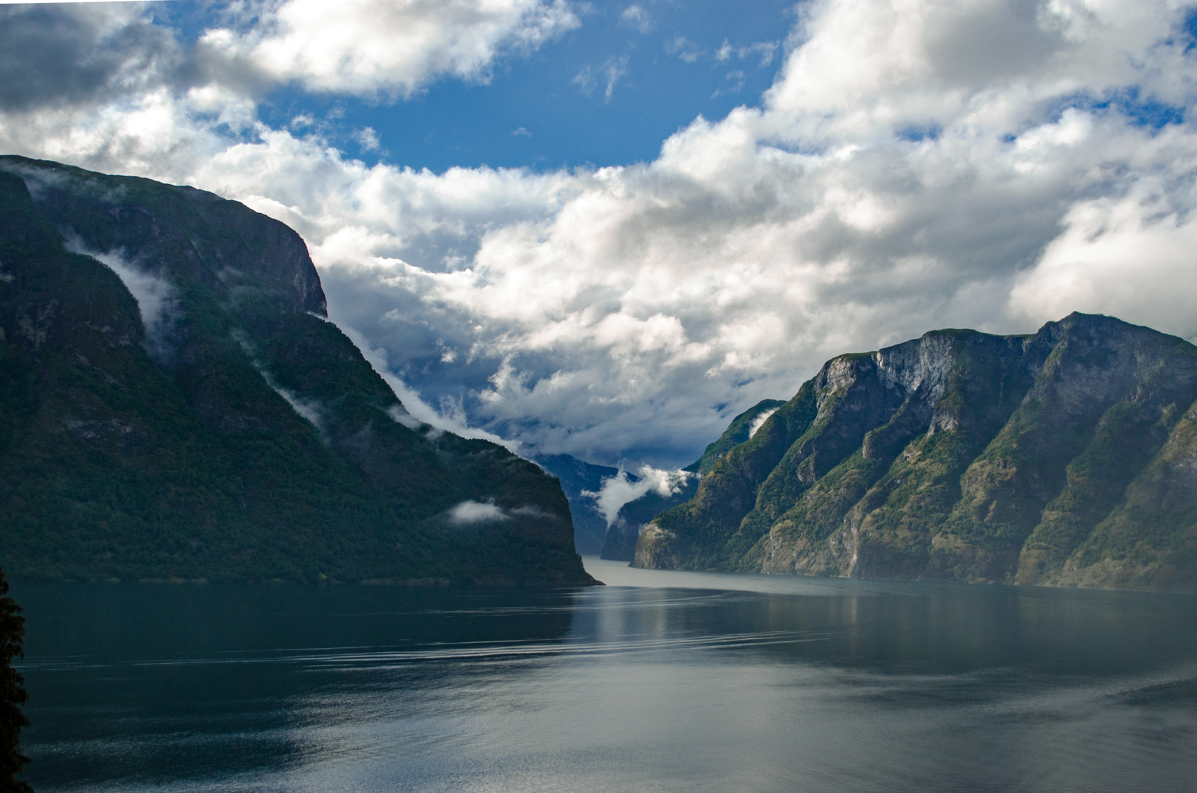 Aurlandsfjord Noruega