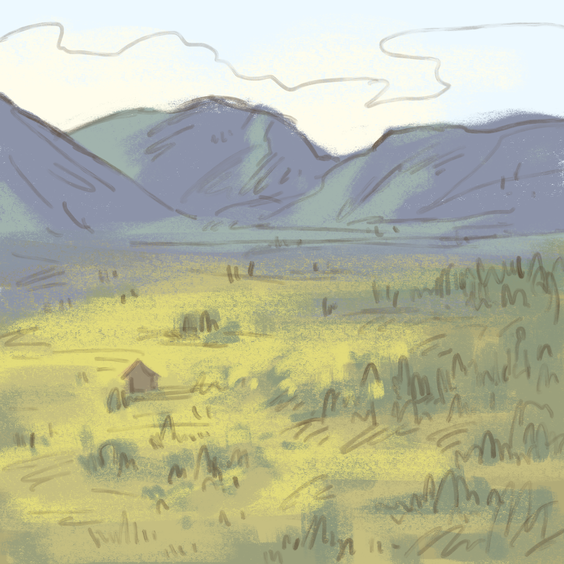 Montana, approaching Yellowstone