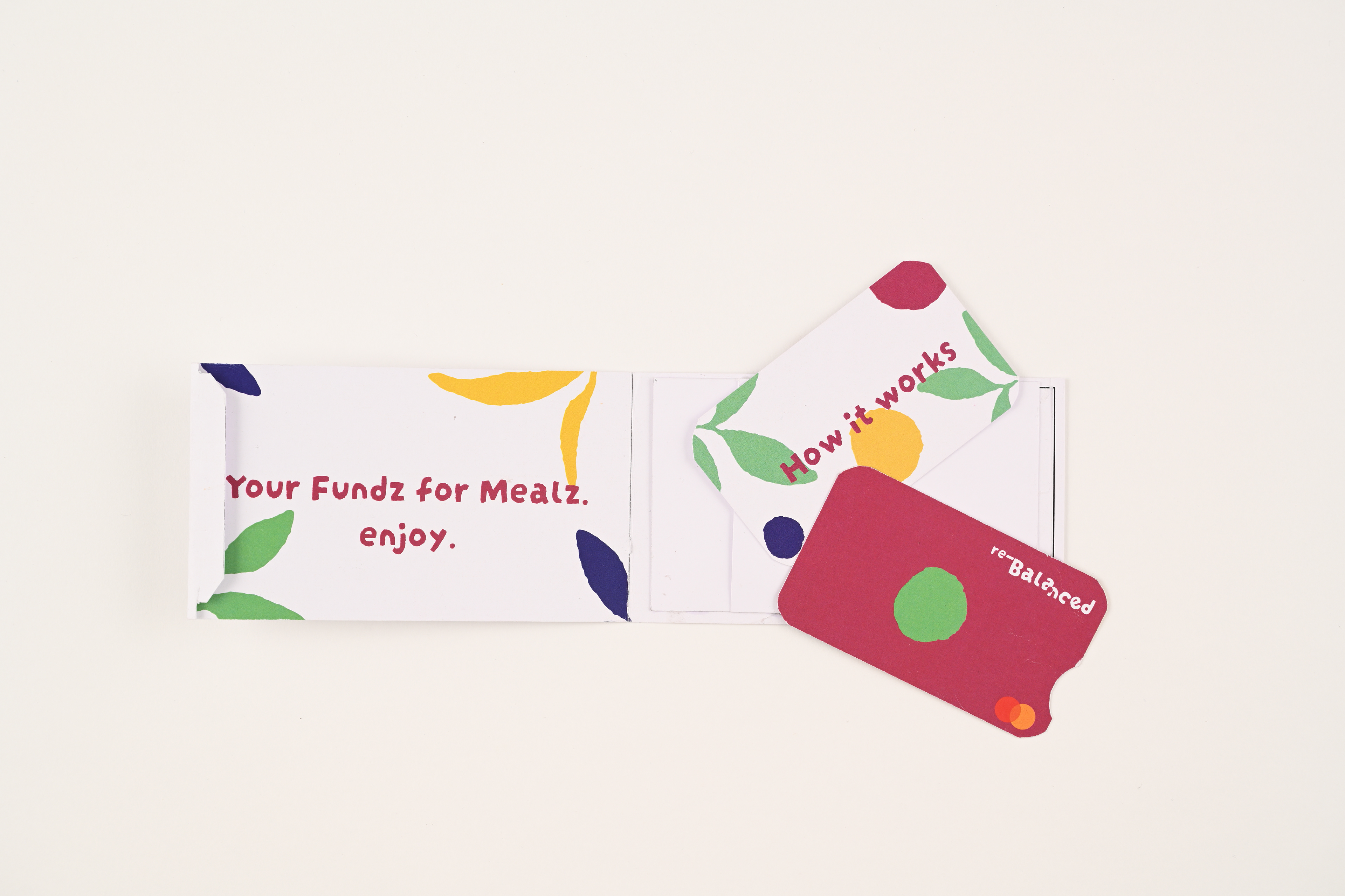 prototype food card