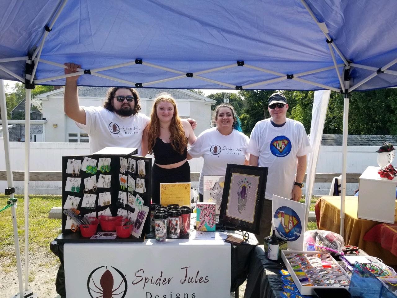 Craft Fair Table Set Up