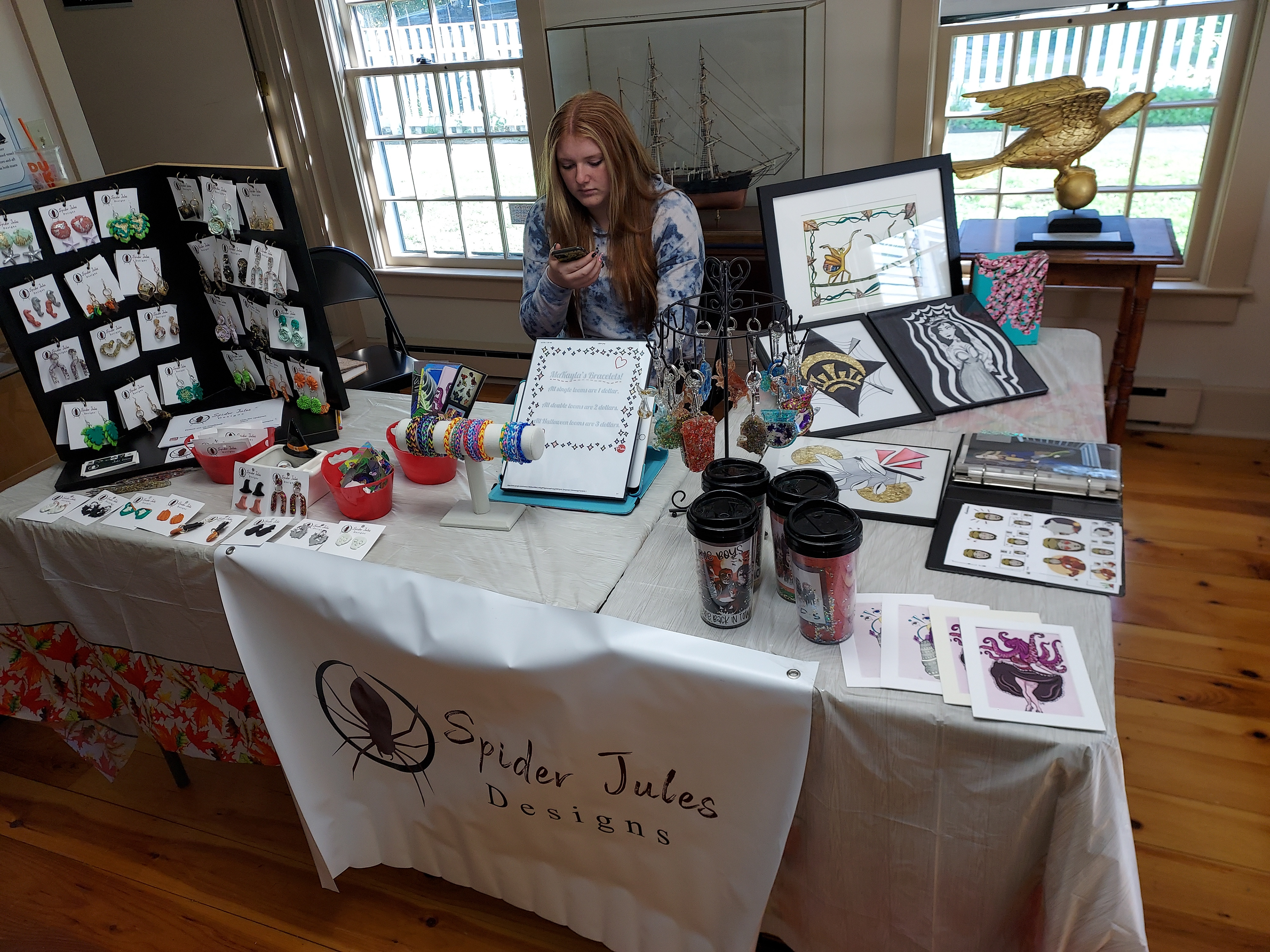 Craft Fair Table Set Up