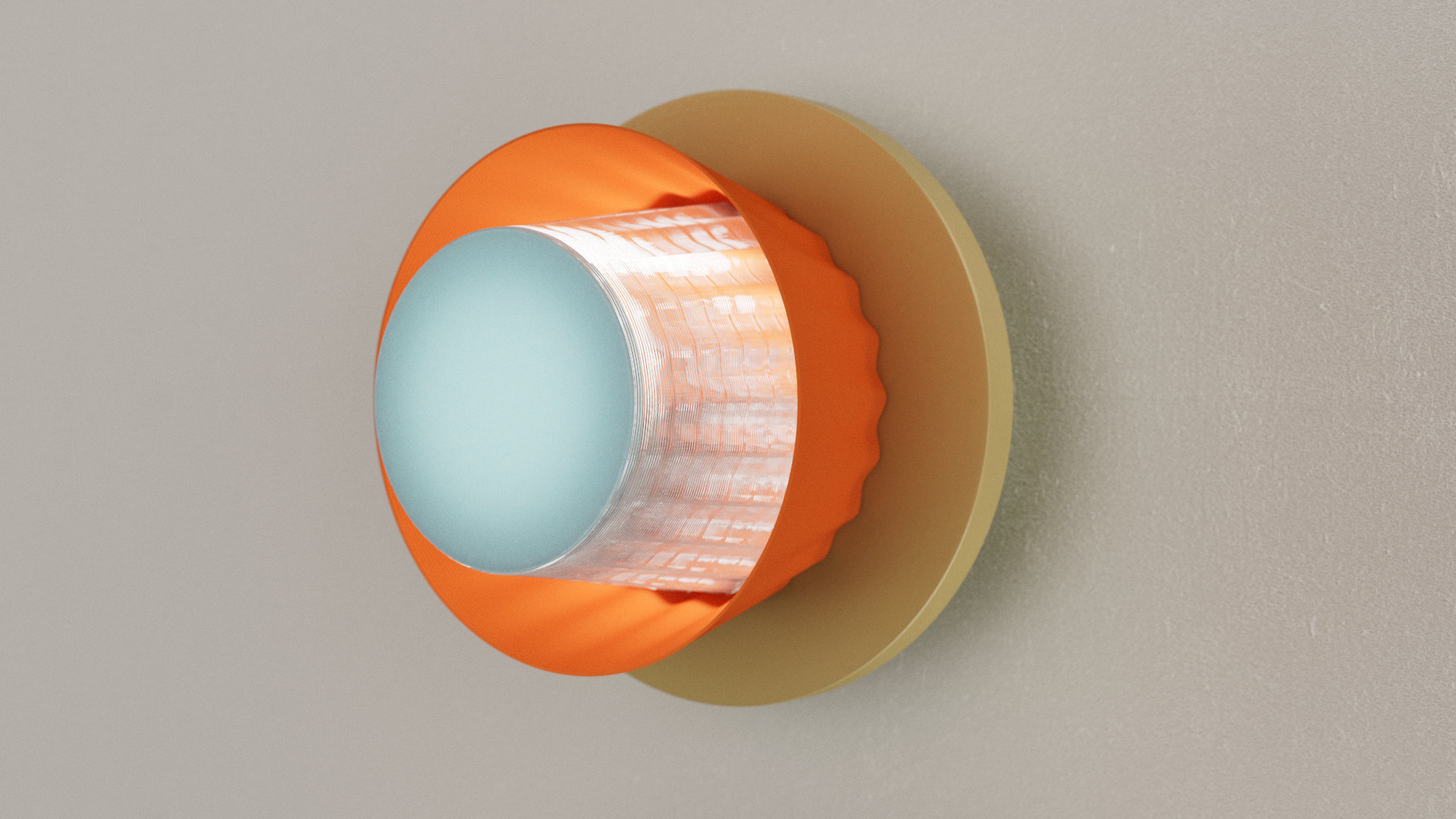 Lampe Mina / Asset Modeling, Texturing, Shading, Lighting