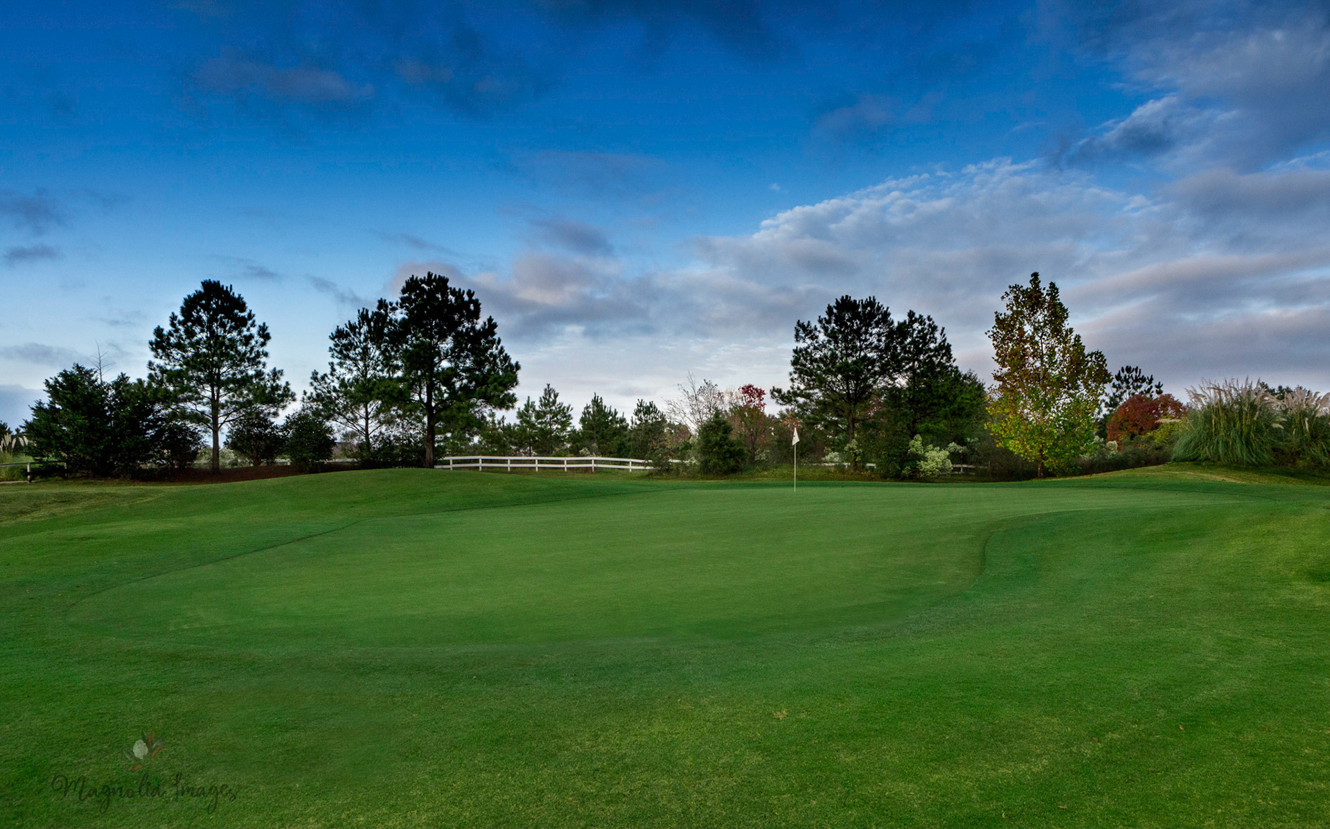 Top of the hill on No. 17