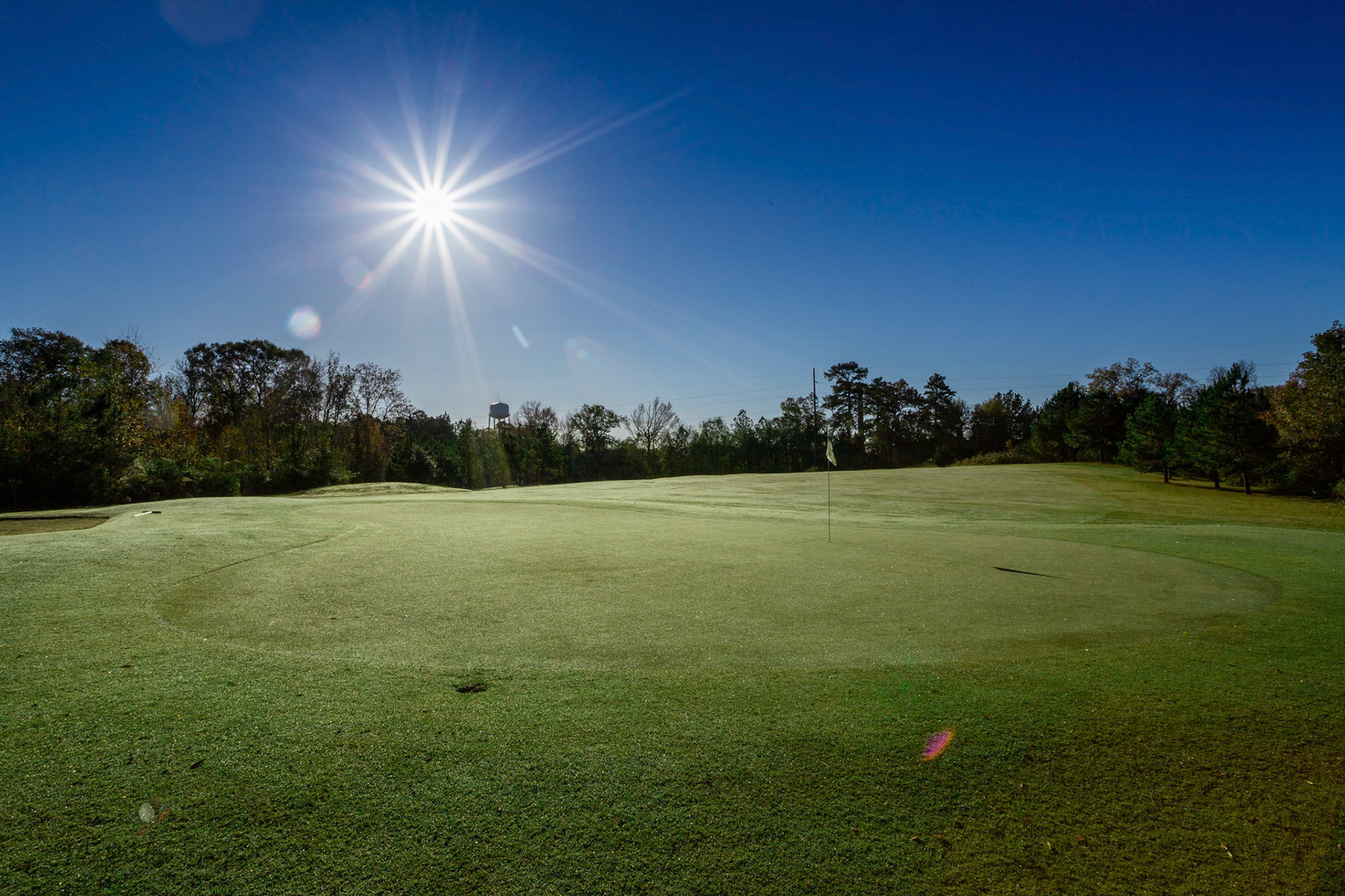 No. 14 getting some early sun