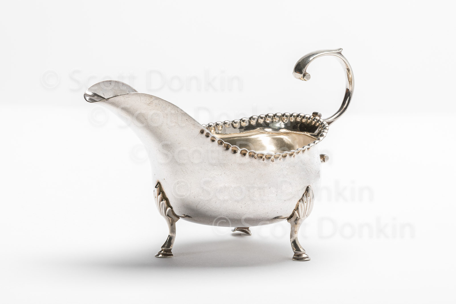 Antique silver for catalogue.