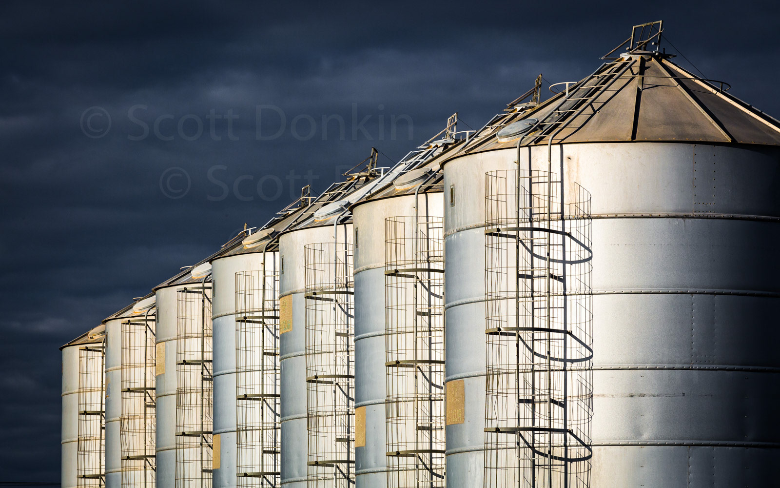 Seven Silos. Lockhart, NSW.