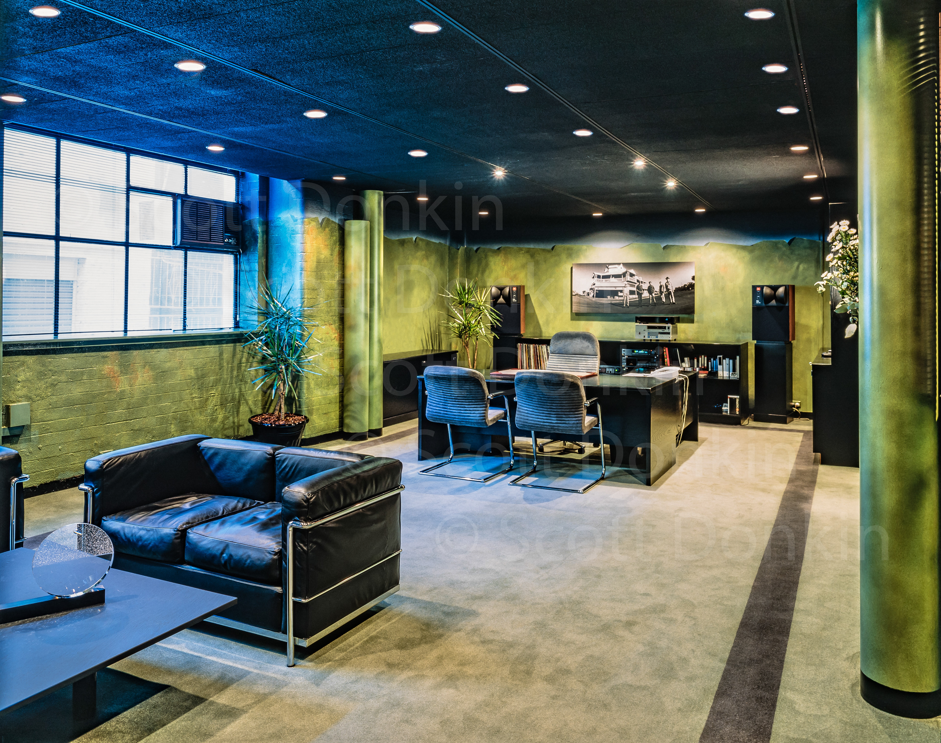 Managing Director's office. Sony CBS, Sydney.