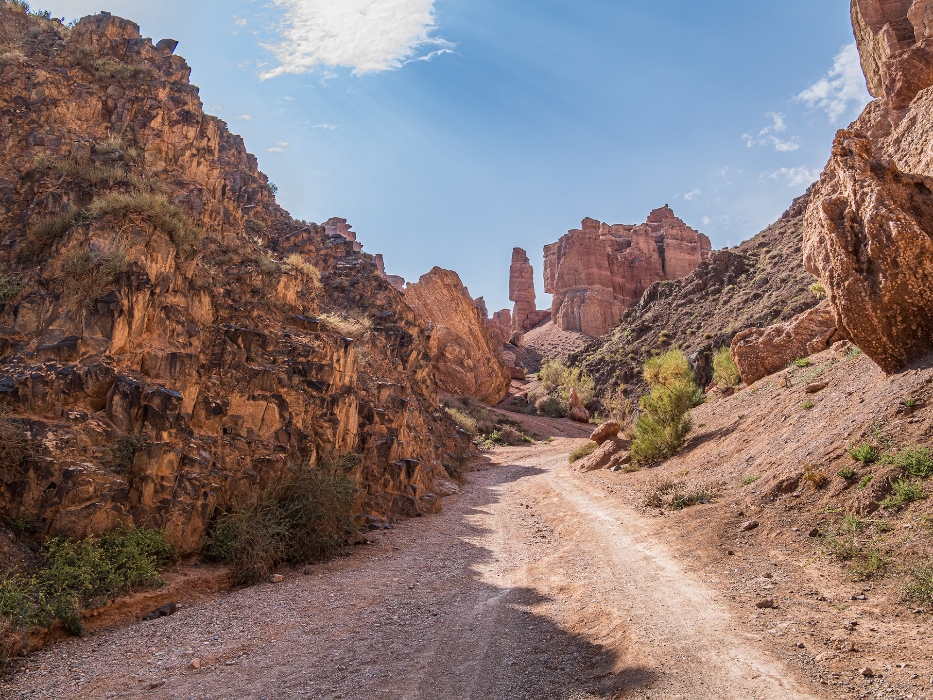The Valley of the Castles, Charyn National Park, Kazakhstan