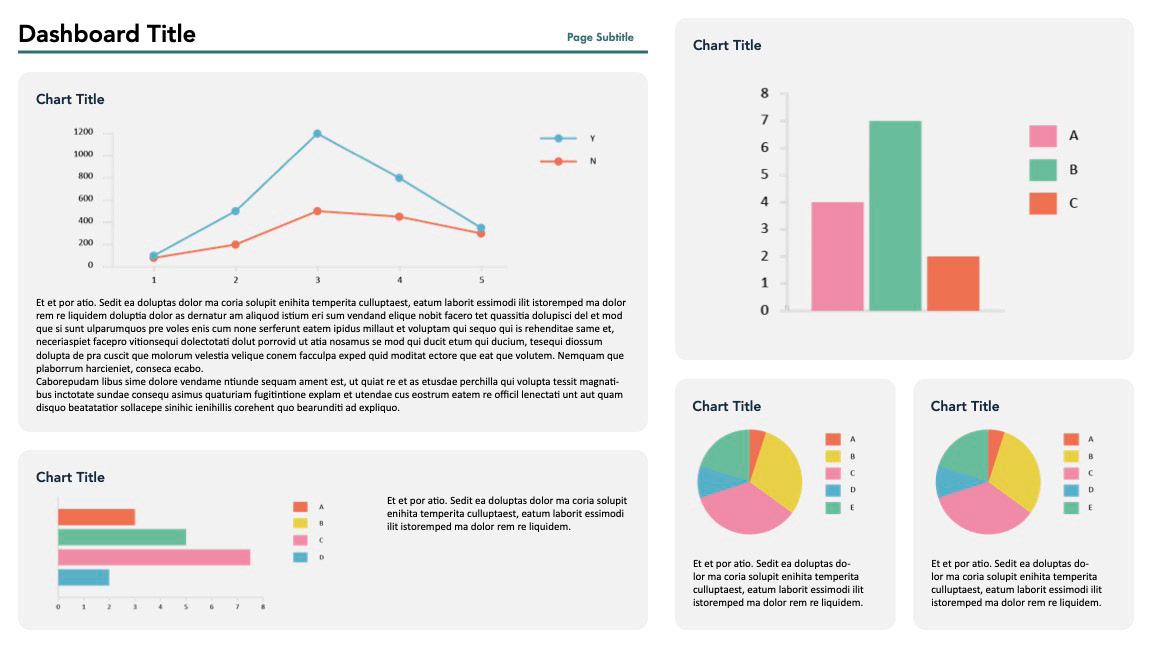 Secondary Dashboard Page