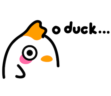 "i swear" sticker design