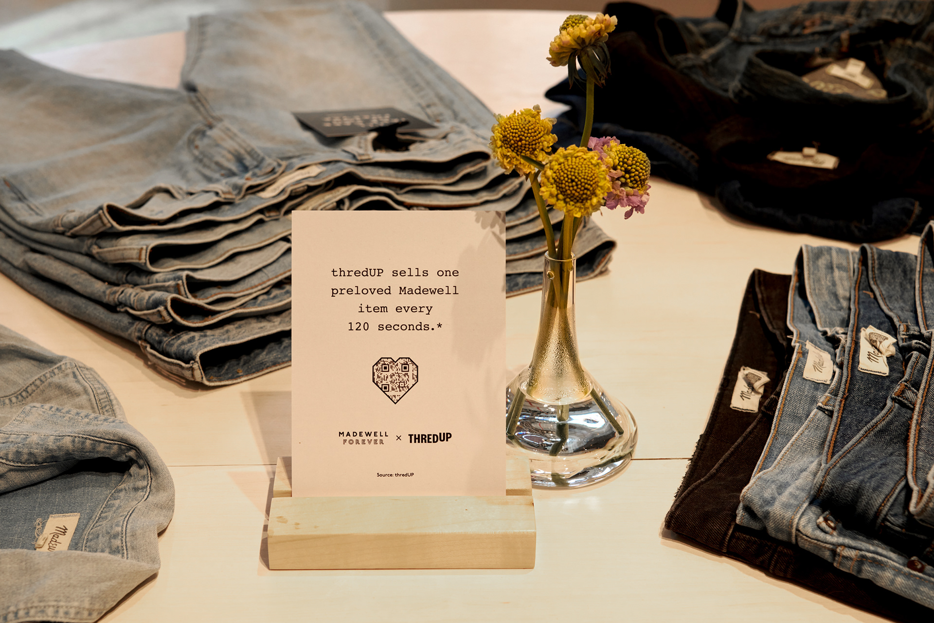 Table toppers we created