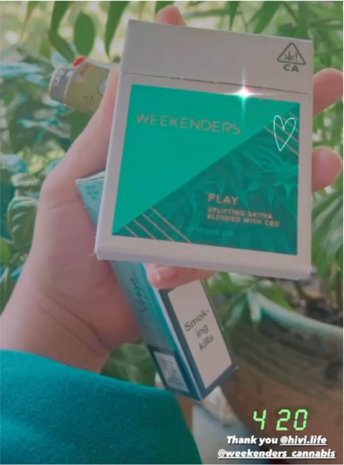 Instagram love for our Play - Sativa and CBD