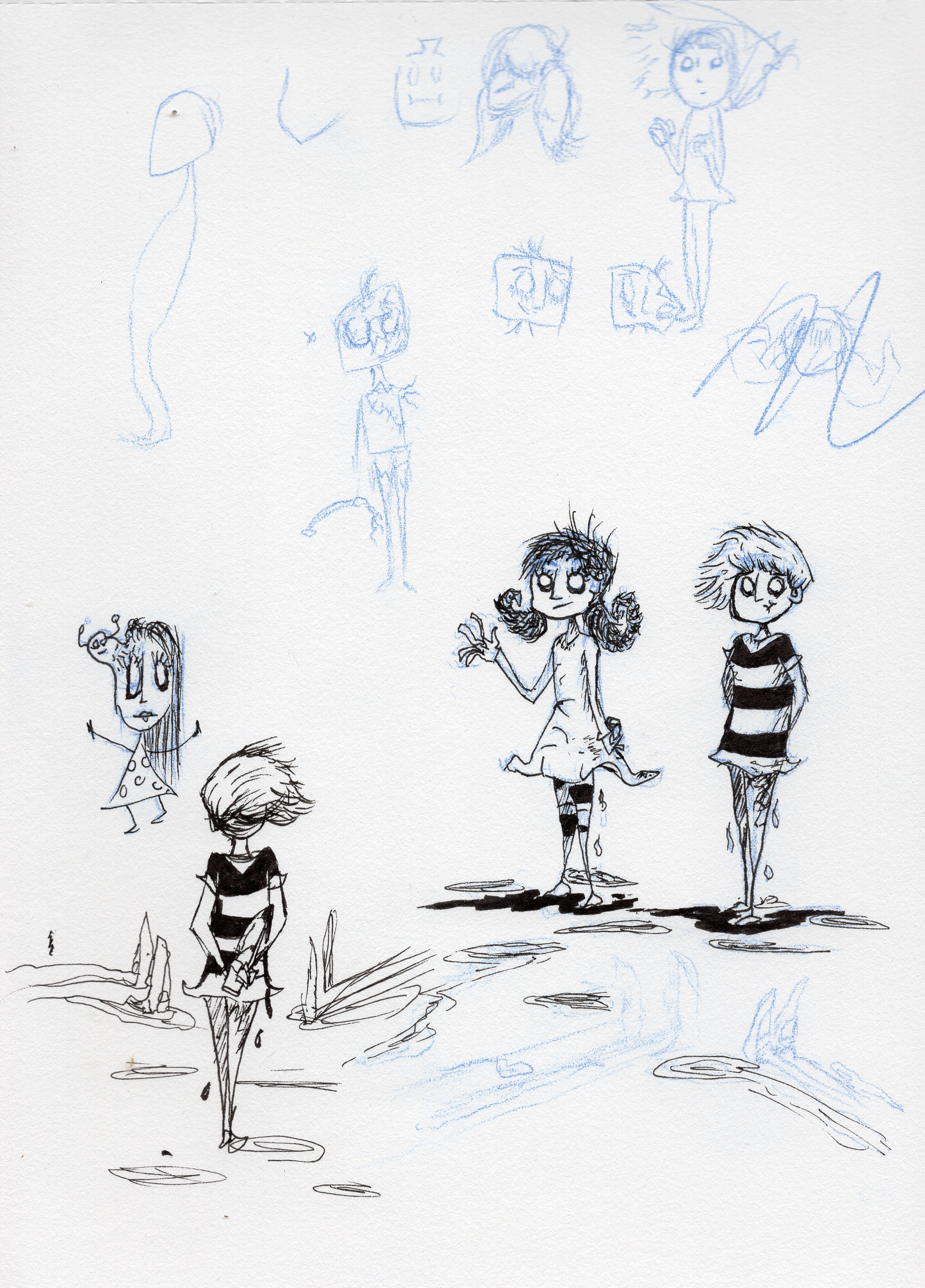 Some earlier sketches