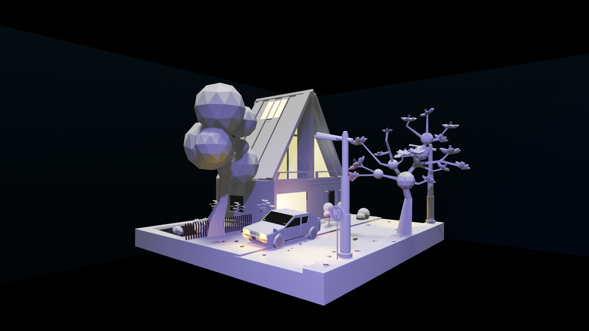 Neutre nuit + lumières