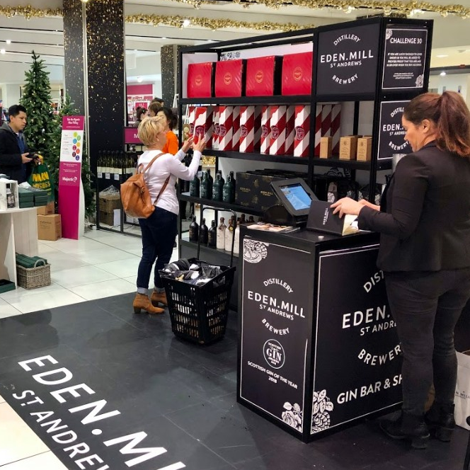 Designing a pop-up bar for branches of John Lewis all over the UK