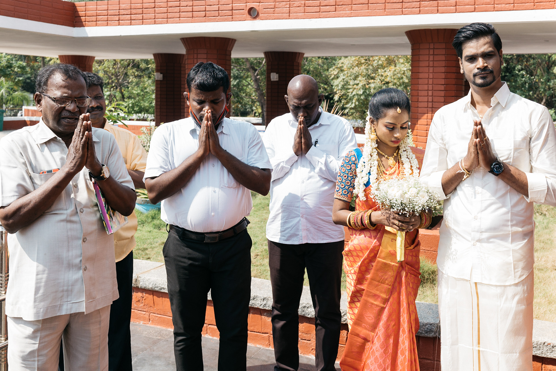 Prayers before the wedding