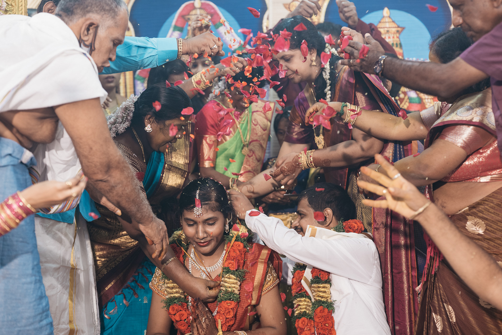 Then comes the flowers