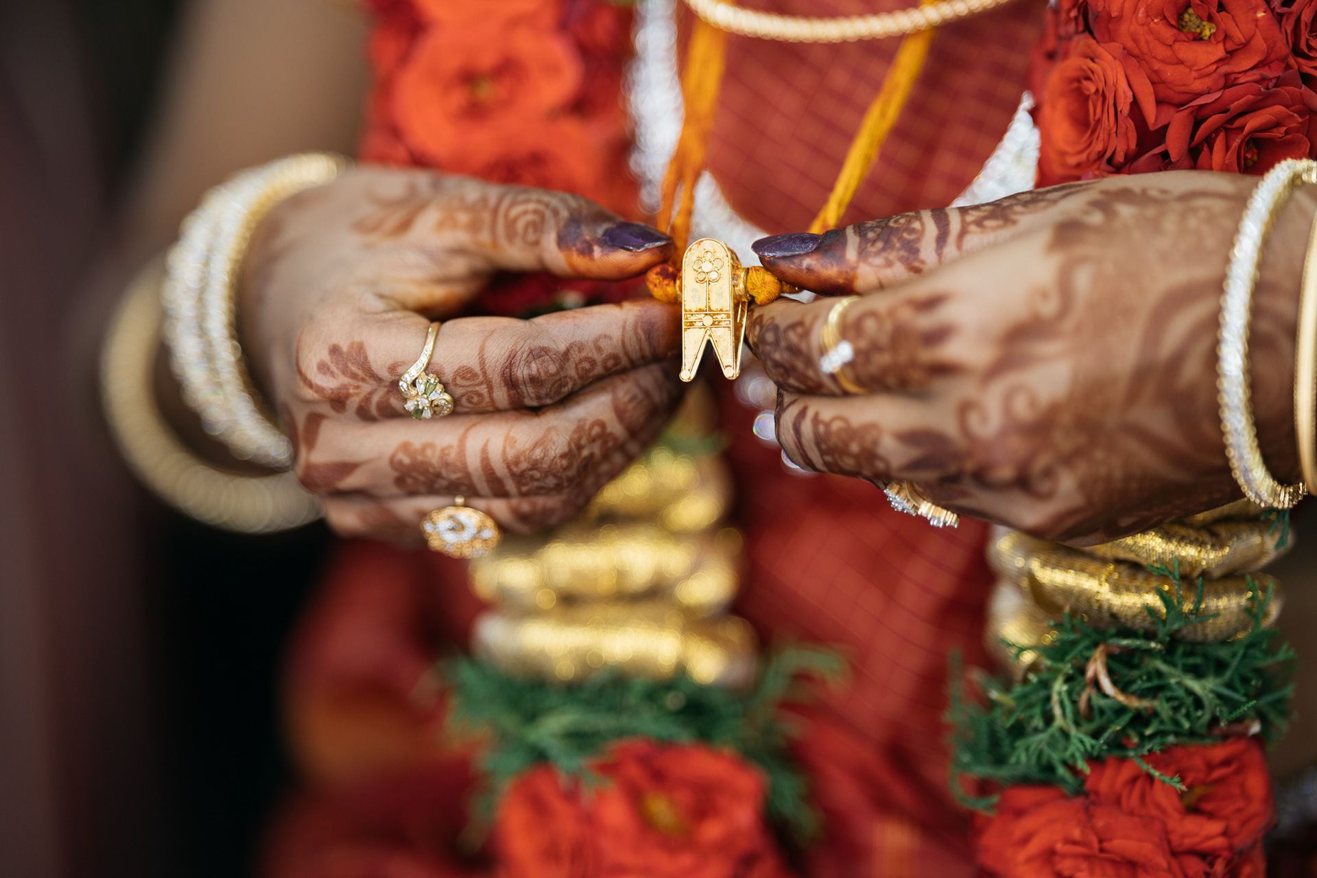 Thaali looks beautiful on her