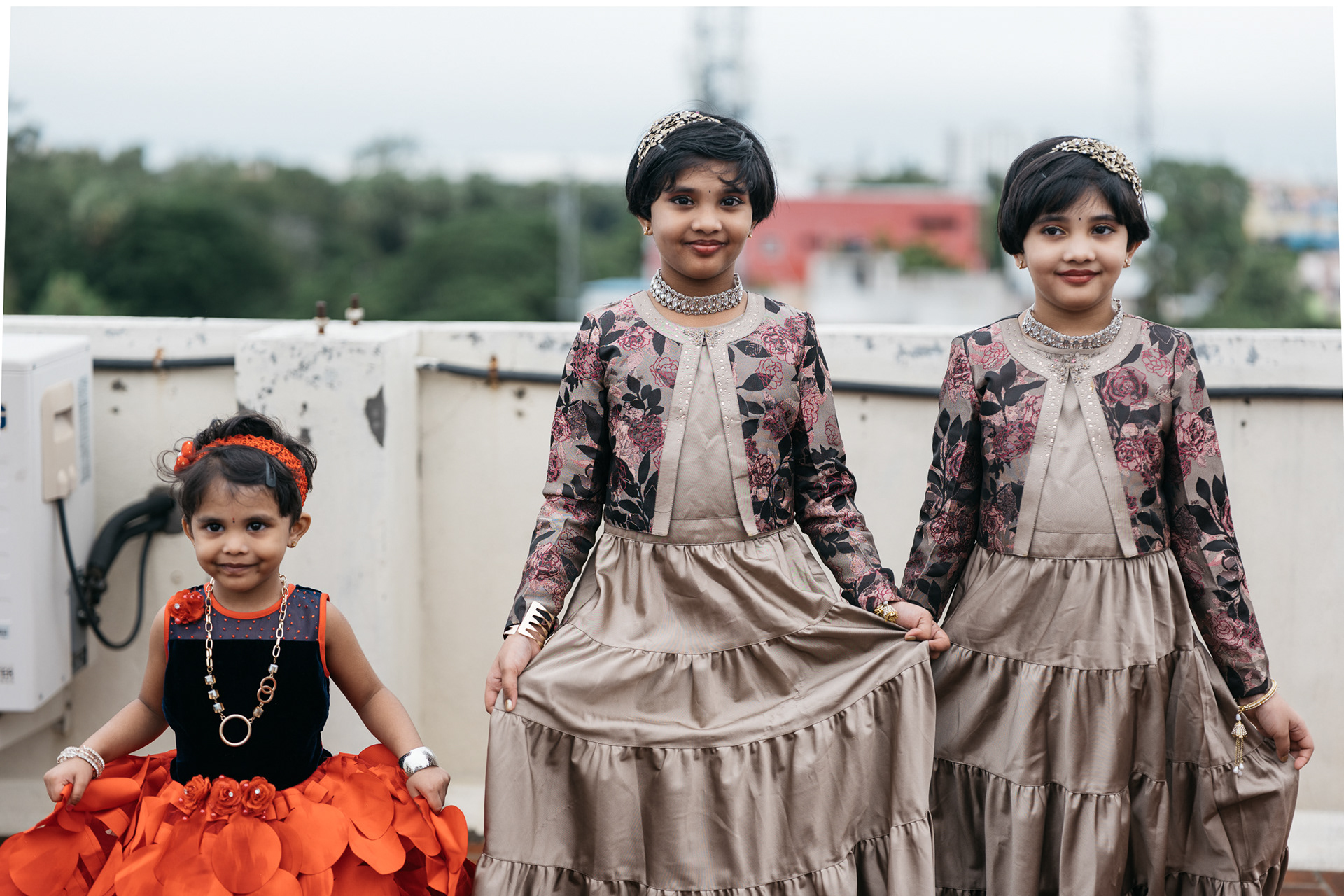 They are dressed up for the event