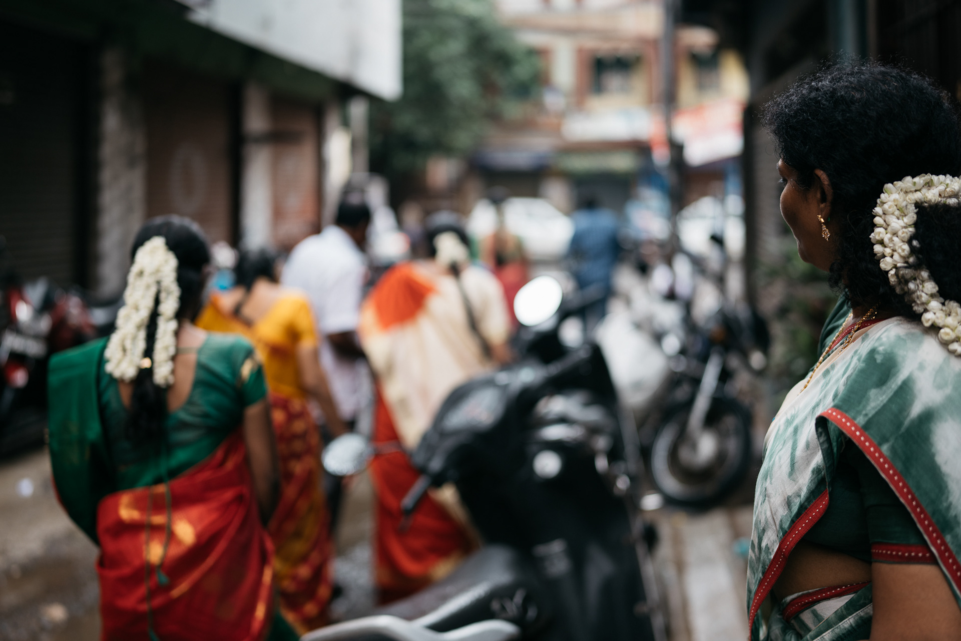 Her mom sending off her in-laws