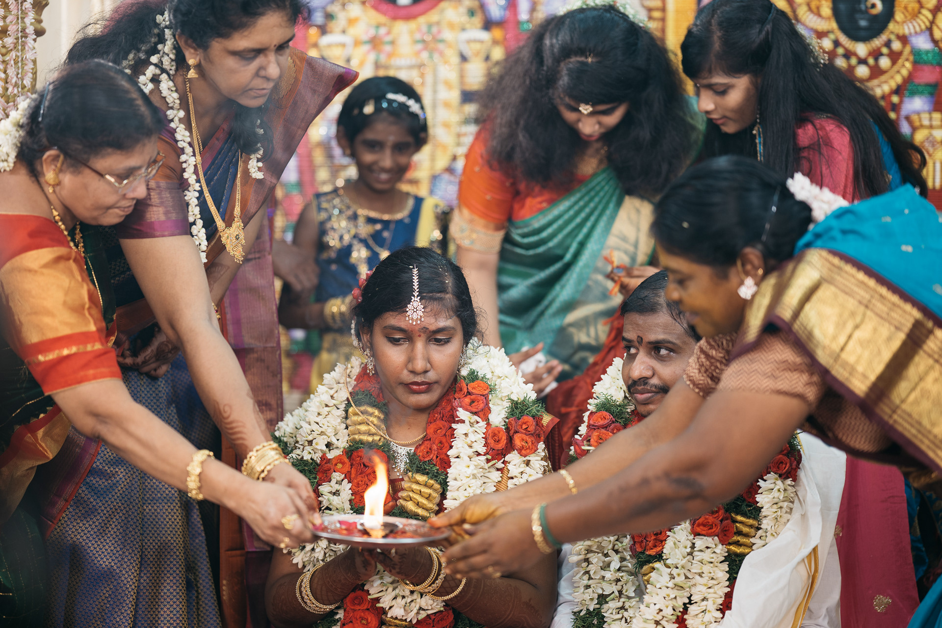 Wedding closes with arathi