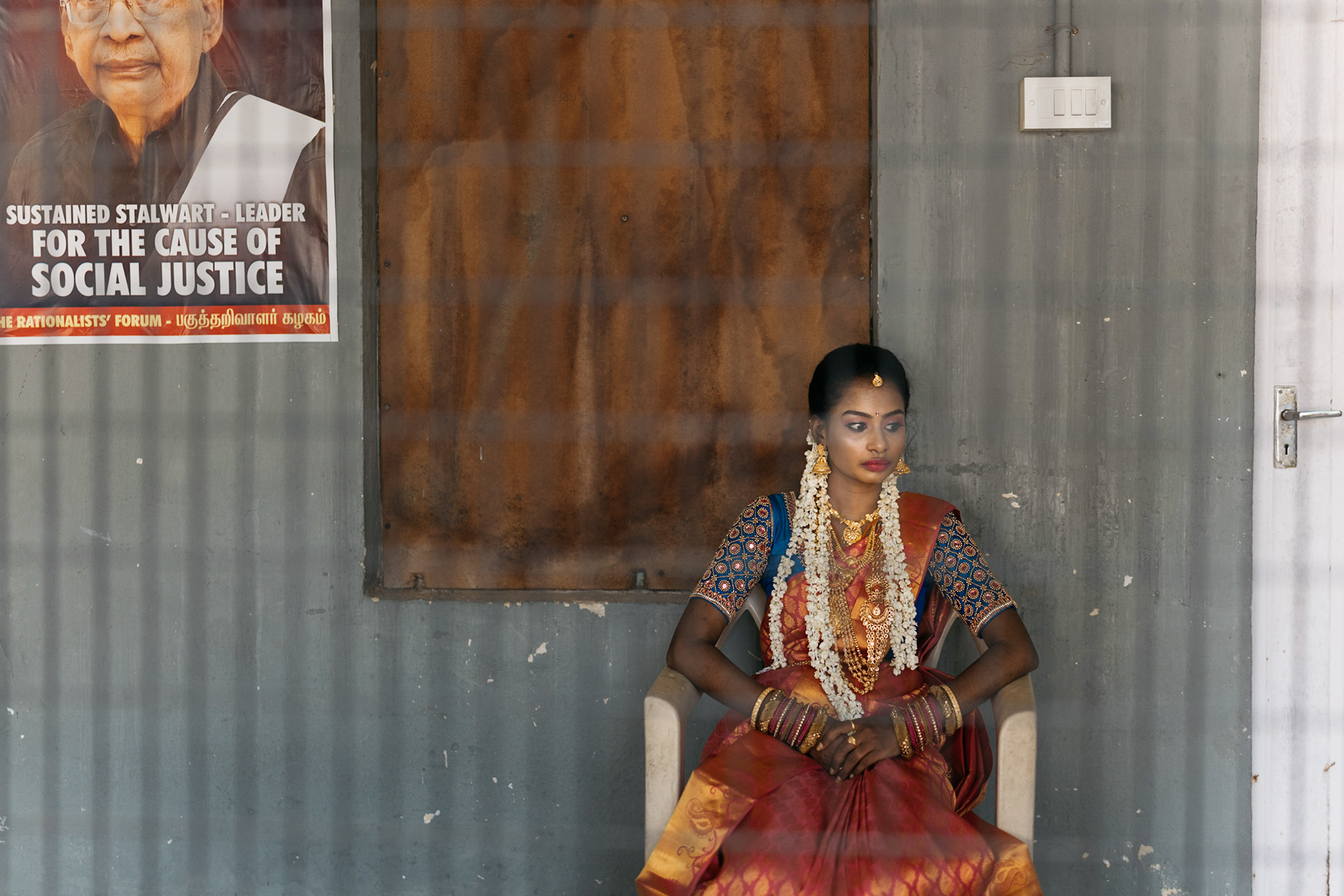 Waiting for the wedding registration