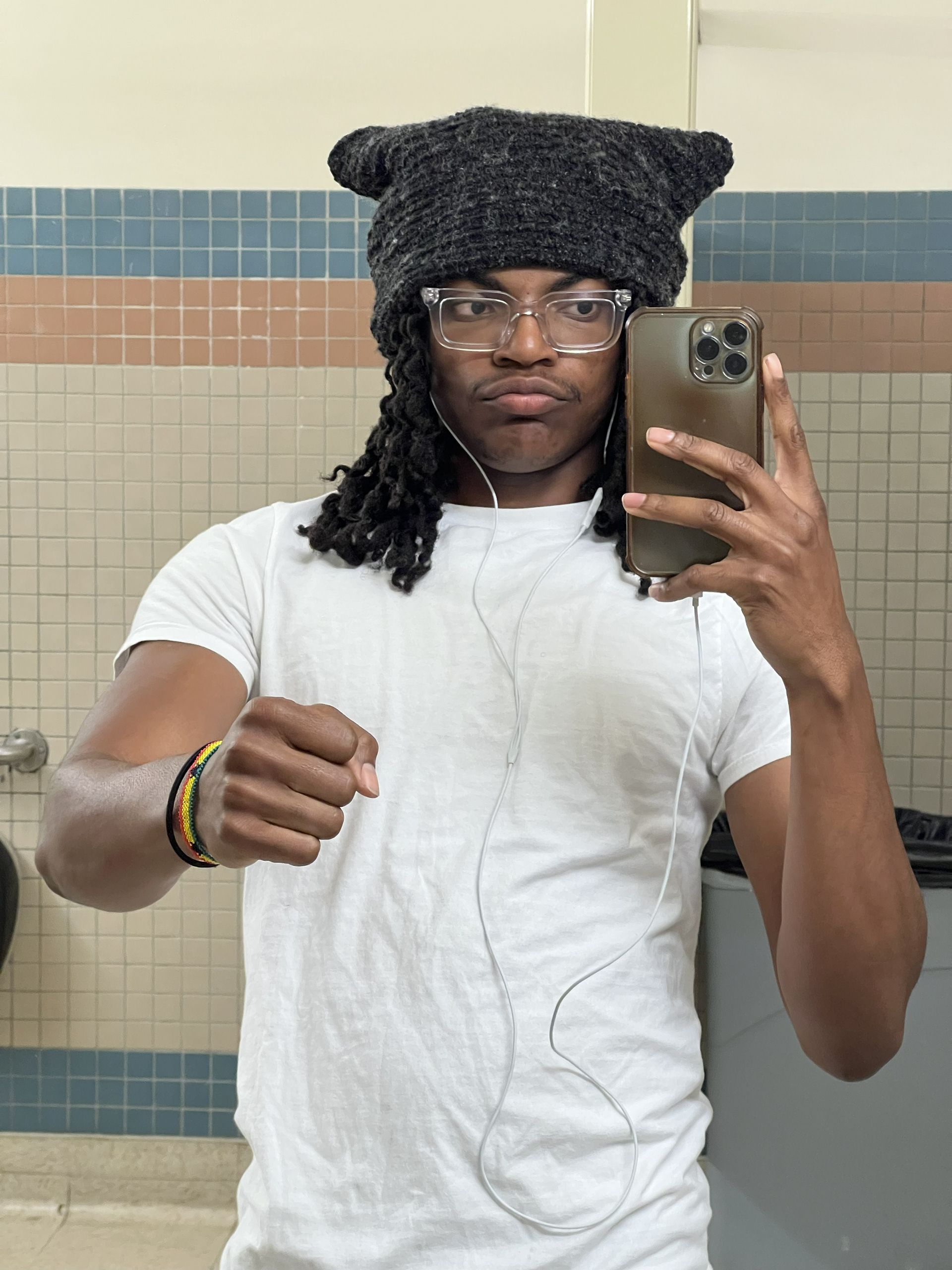 Sweater knit beanie