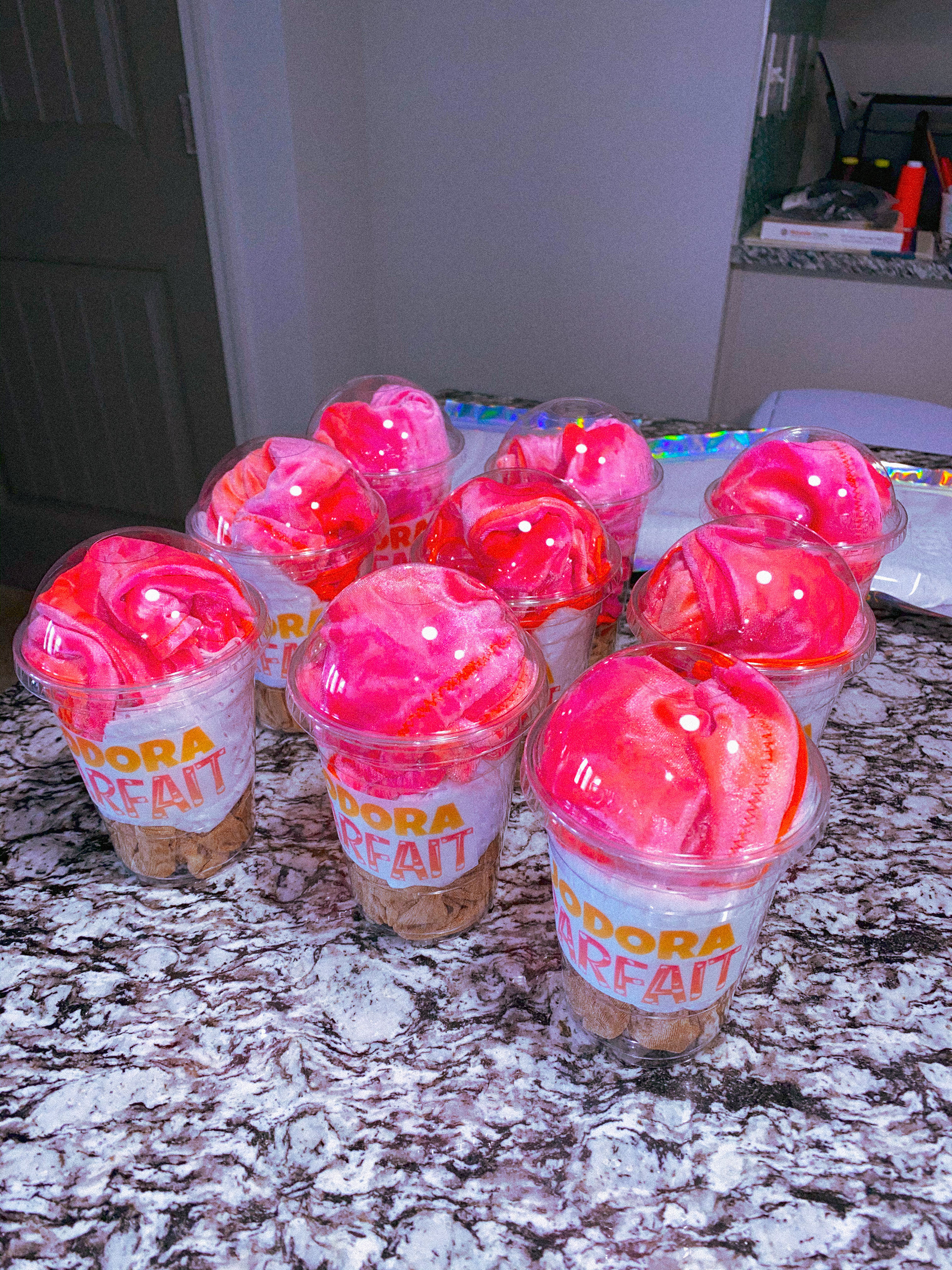 The first batch of orders going out after going viral on TikTok.