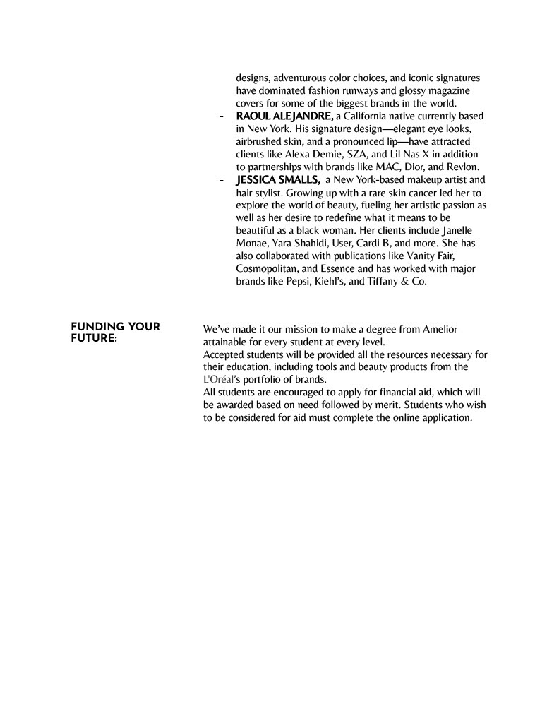 Amelior Academy Fact Sheet 